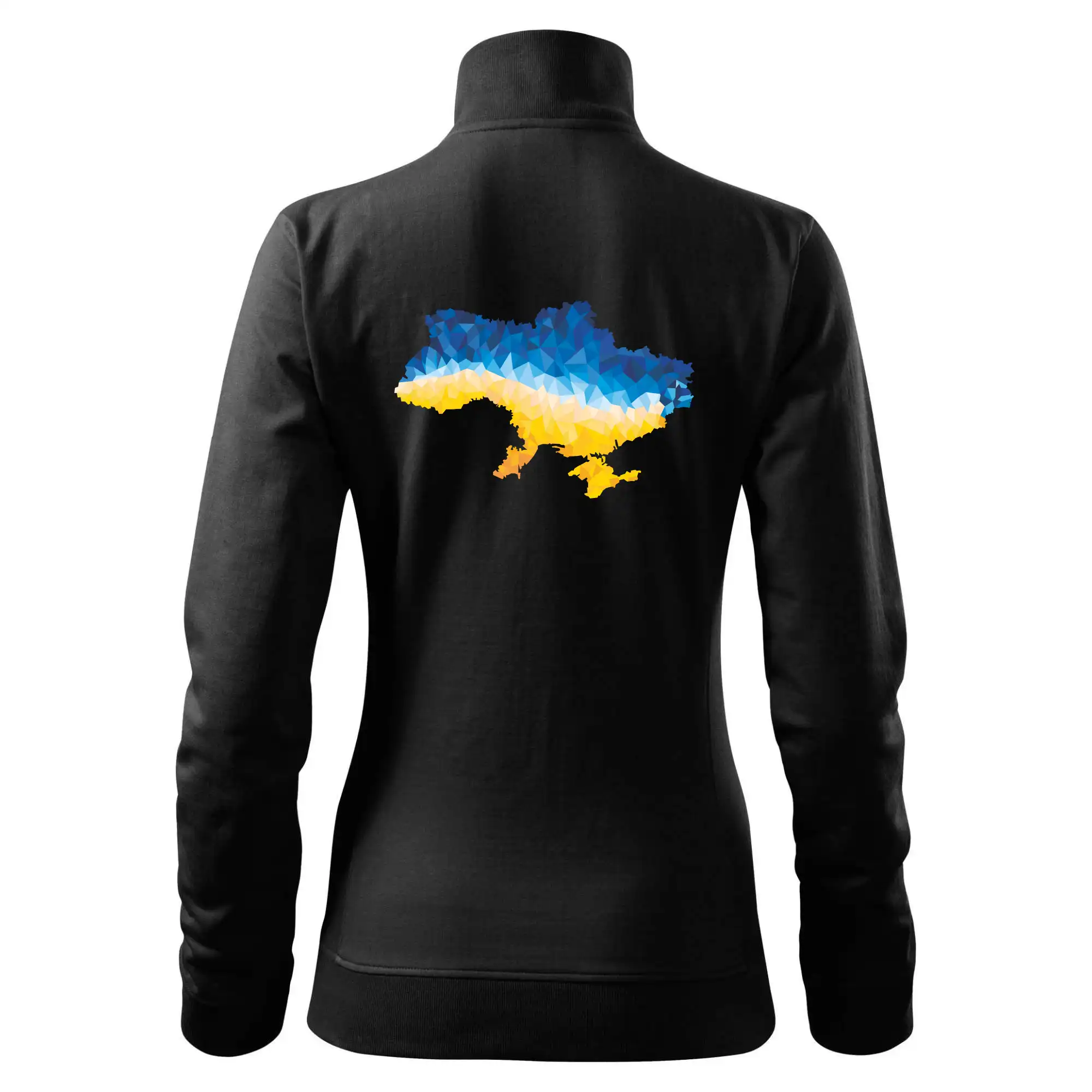 Mapa Ukrajiny polygony