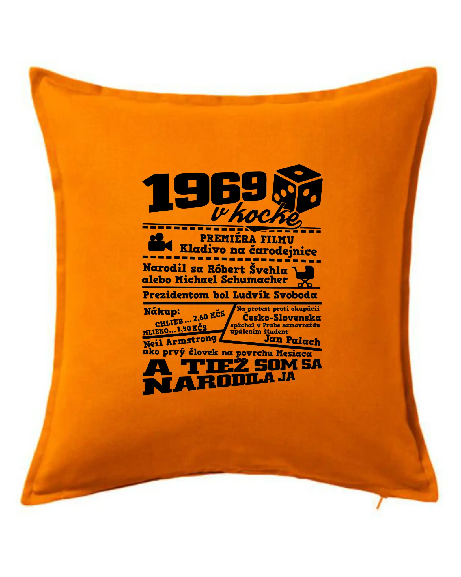 1969 v kocke - Vankúš 50x50