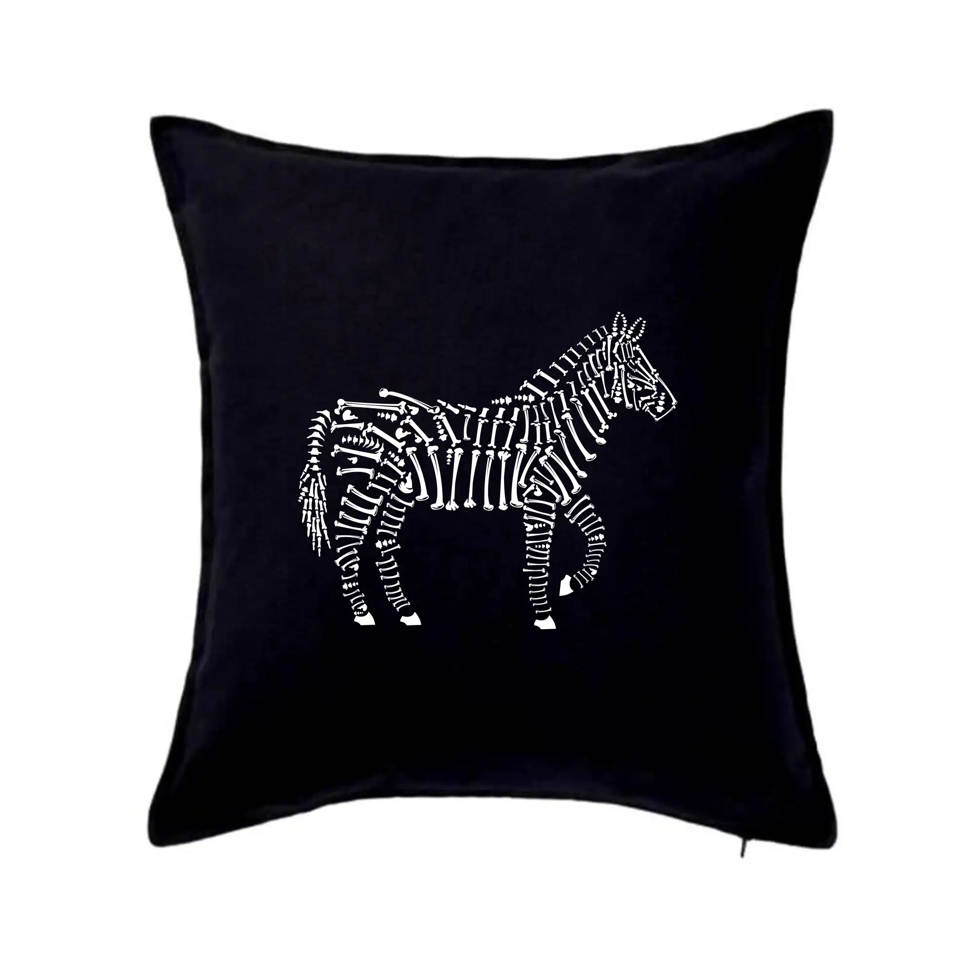 Tričká so zvieratami - Zebra Bones icons - Vankúš 50x50