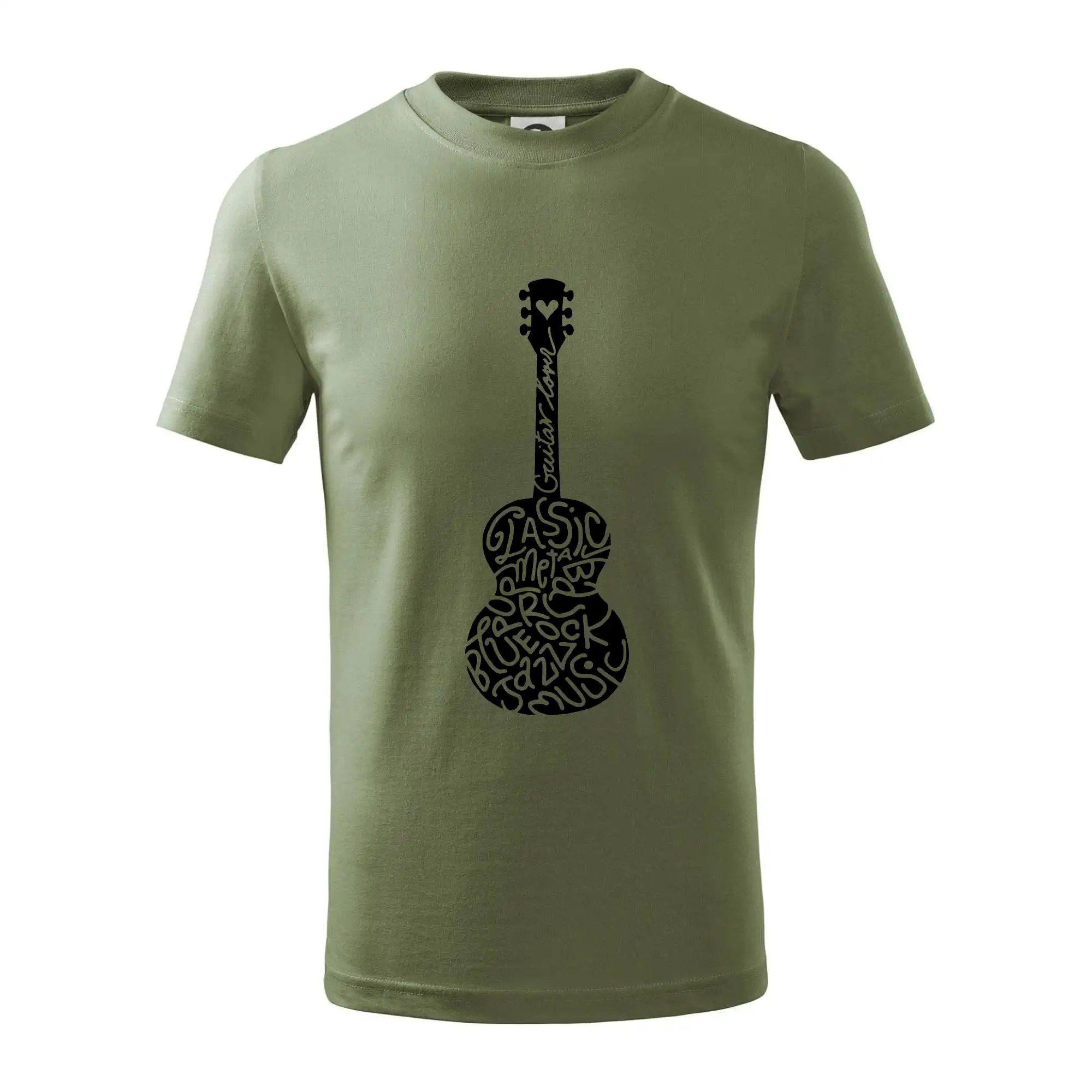 Gitara - názvy hudobných štýlov - Tričko detské bavlnené