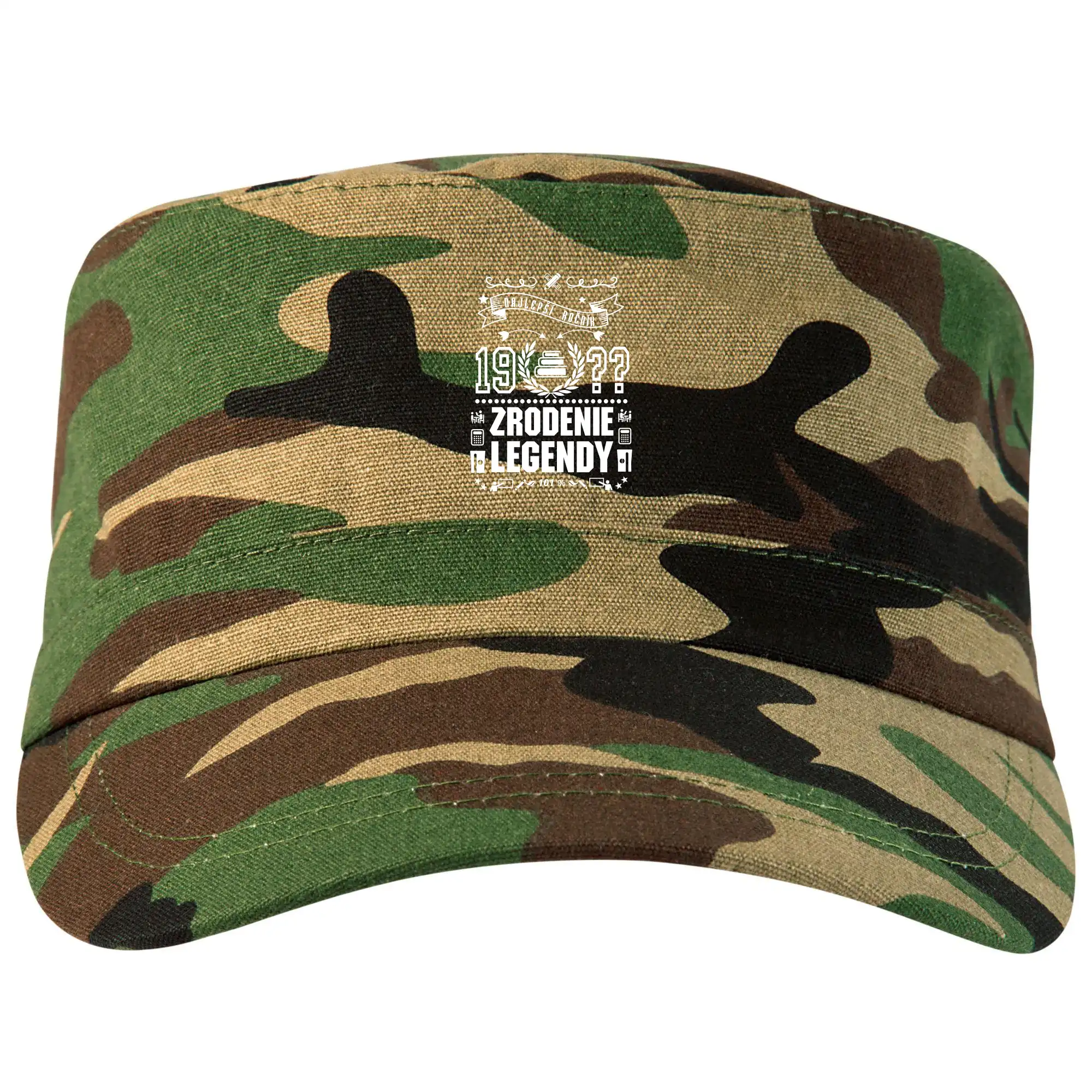 Trička Zrodenie legendy - Zrodenie legendy - pre učiteľov - Šiltovka CAMO