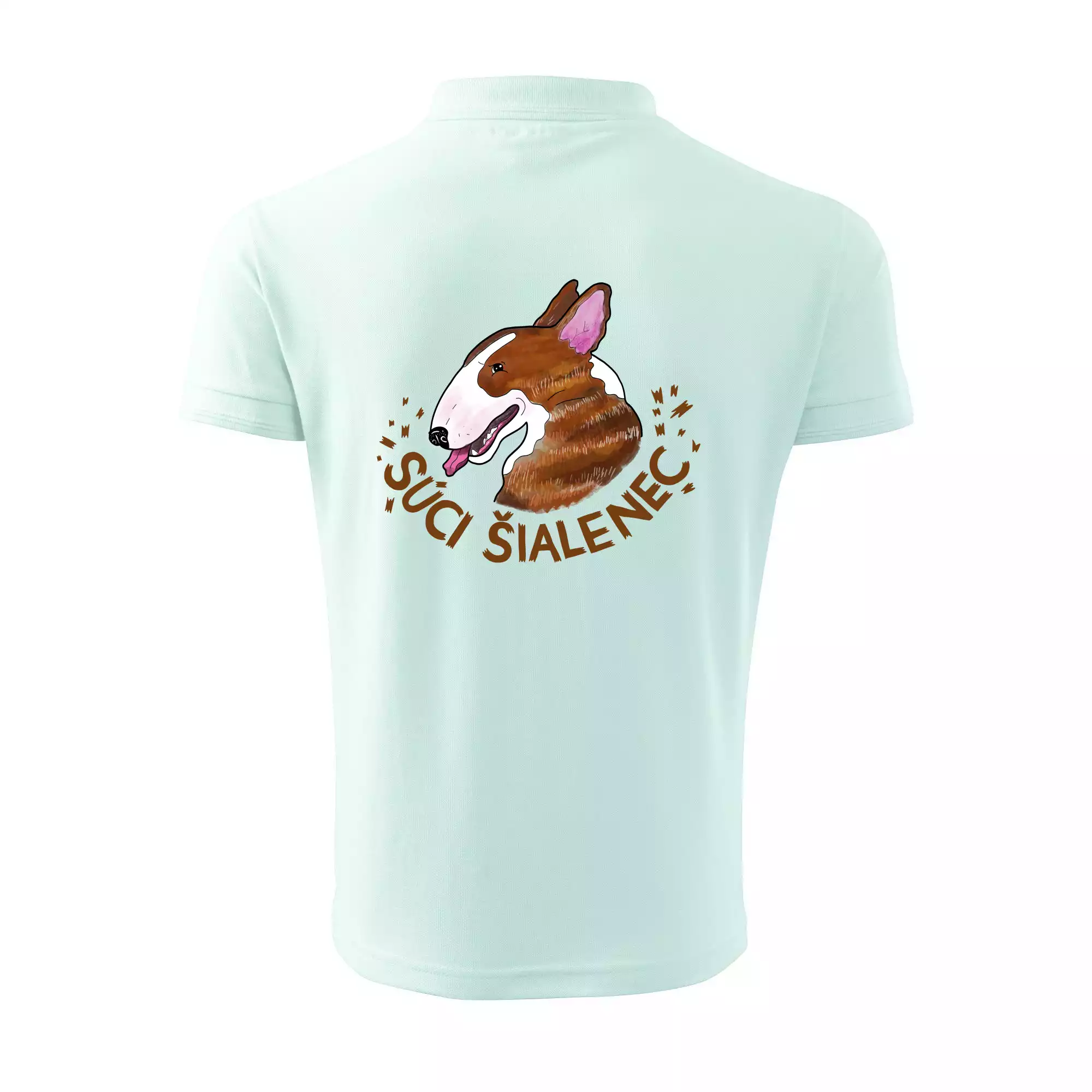 Bulterier Súci šialenec (Pecka design)