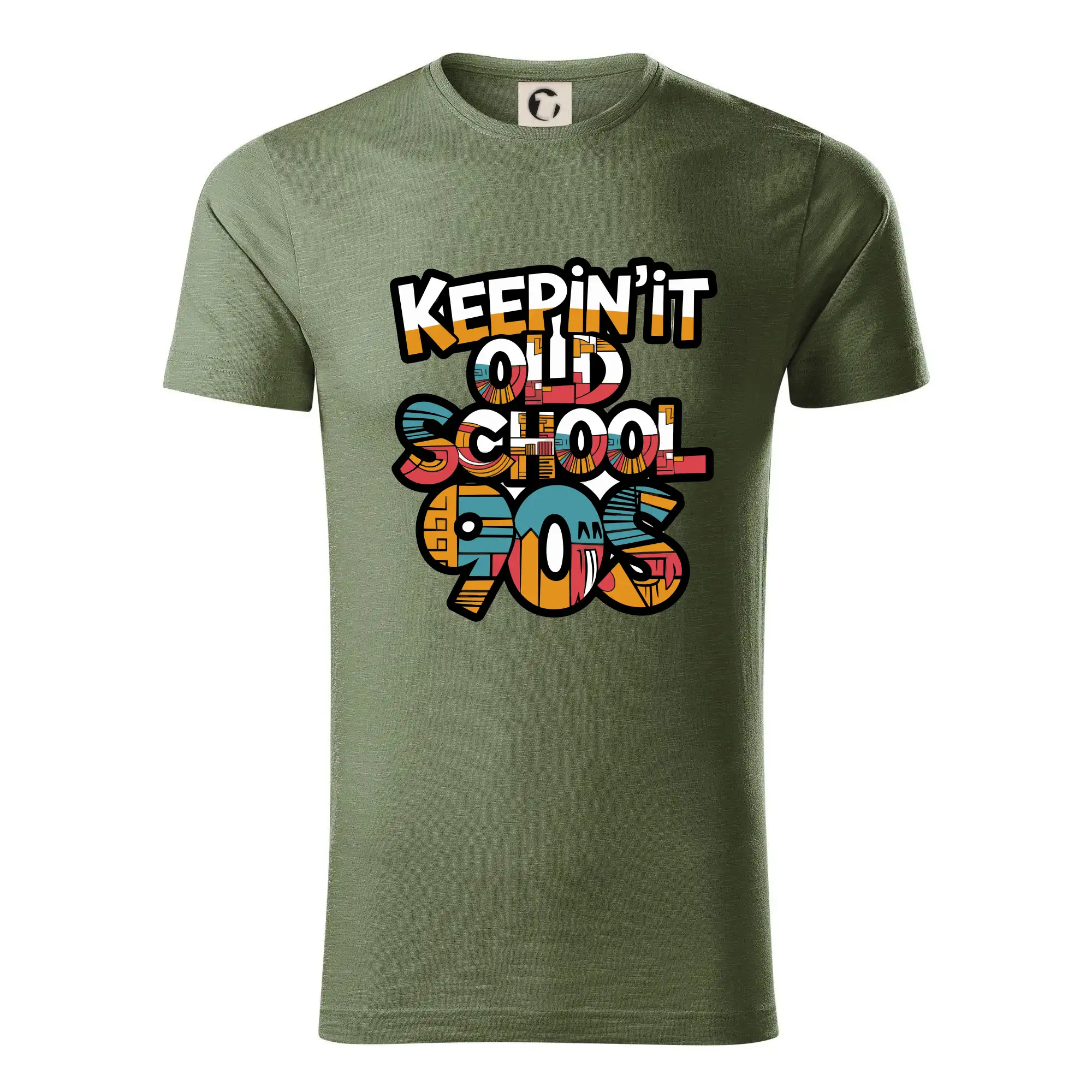 Hudobné tričká - KEEPIN'IT Old School 90s - Tričko z organickej bavlny