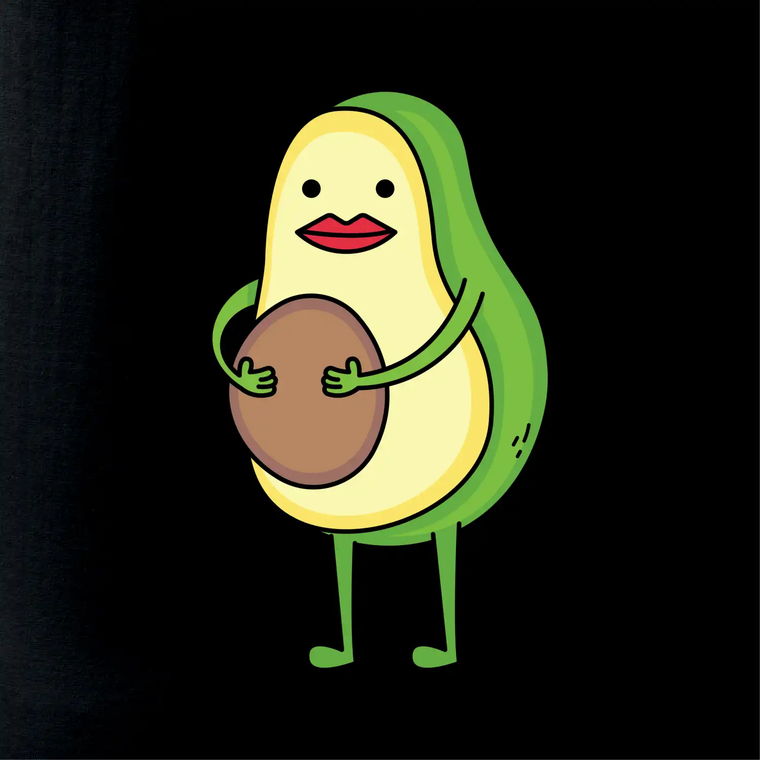 Párové triko - avokádo