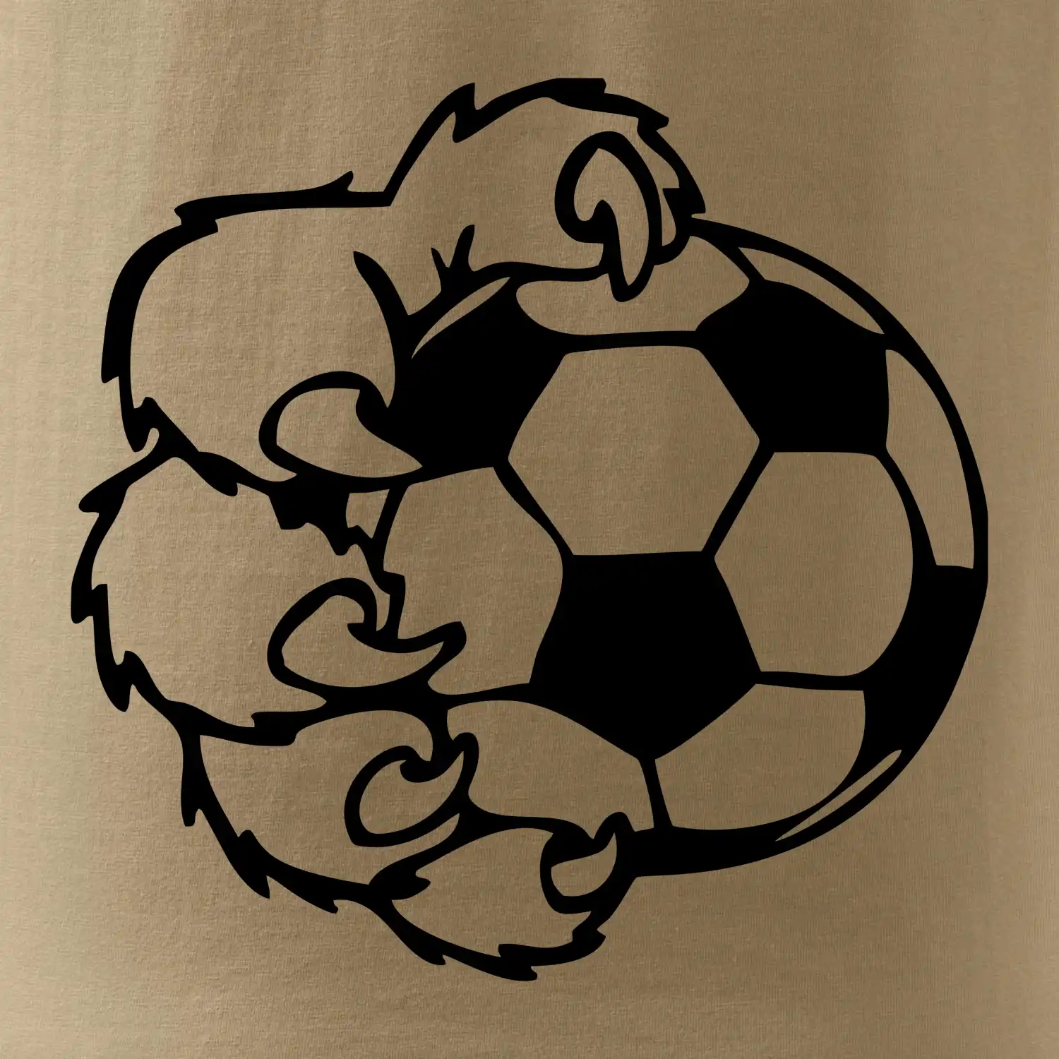 Medvědí tlapa fotbal