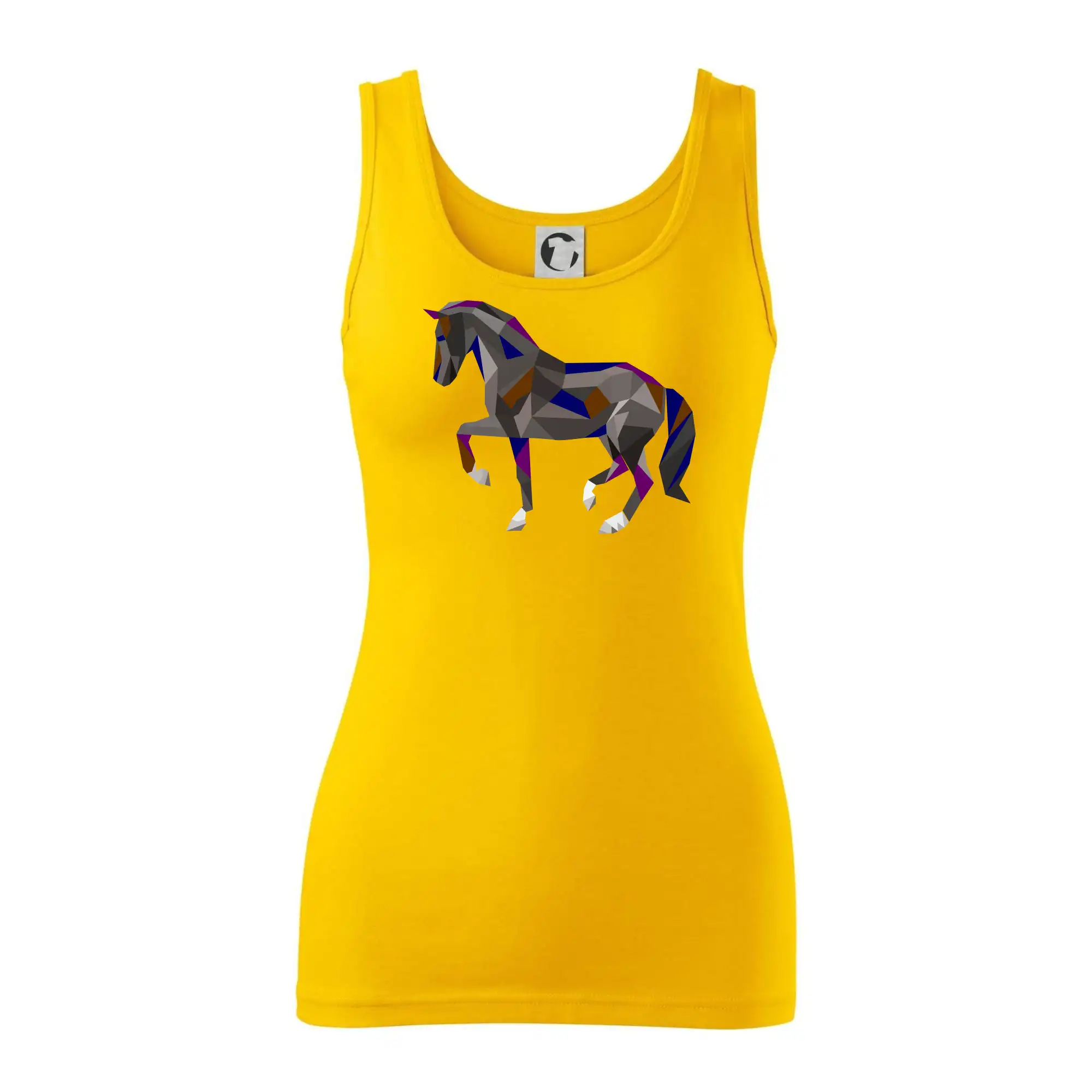 Kůň geometrie barevný