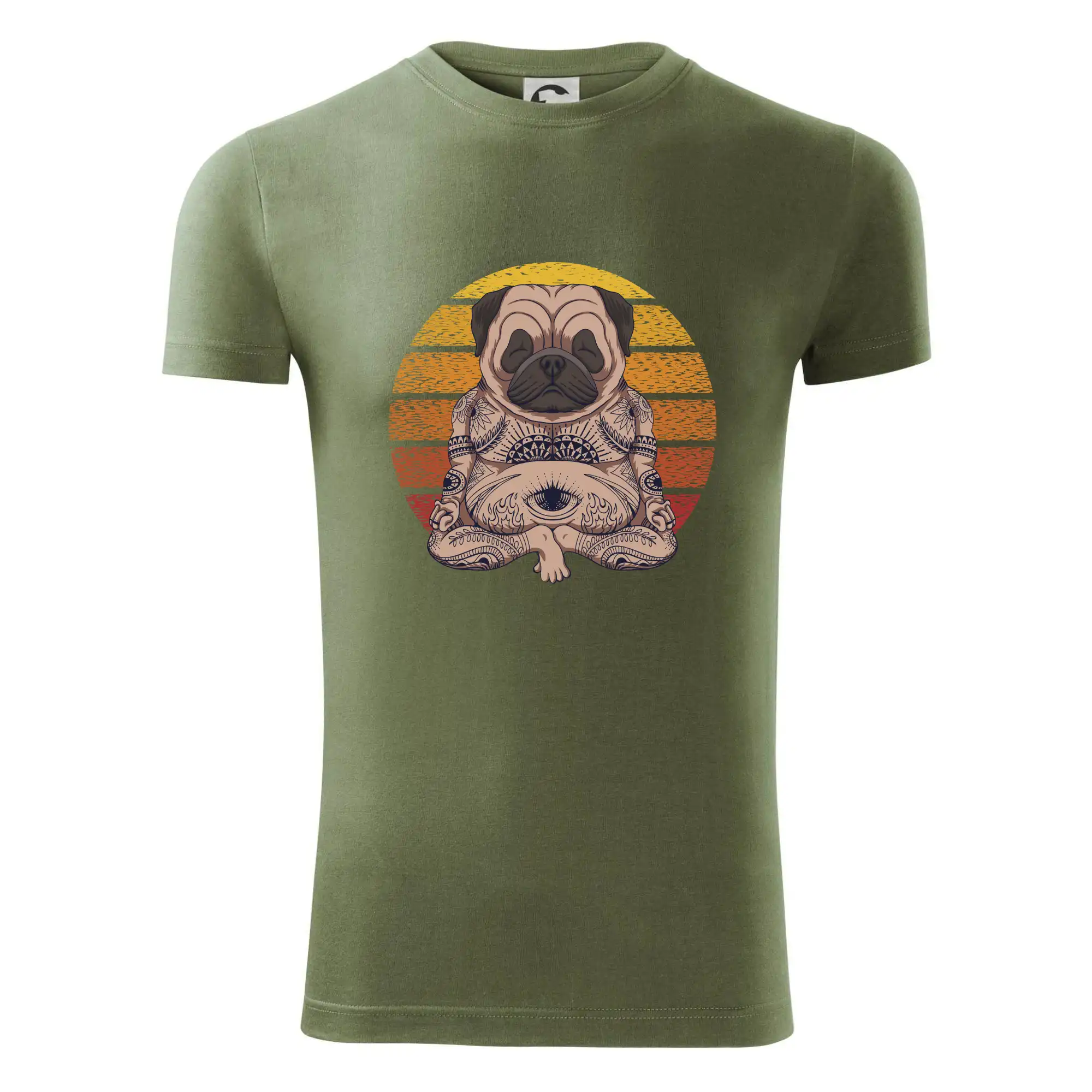 Yoga meditace - pug