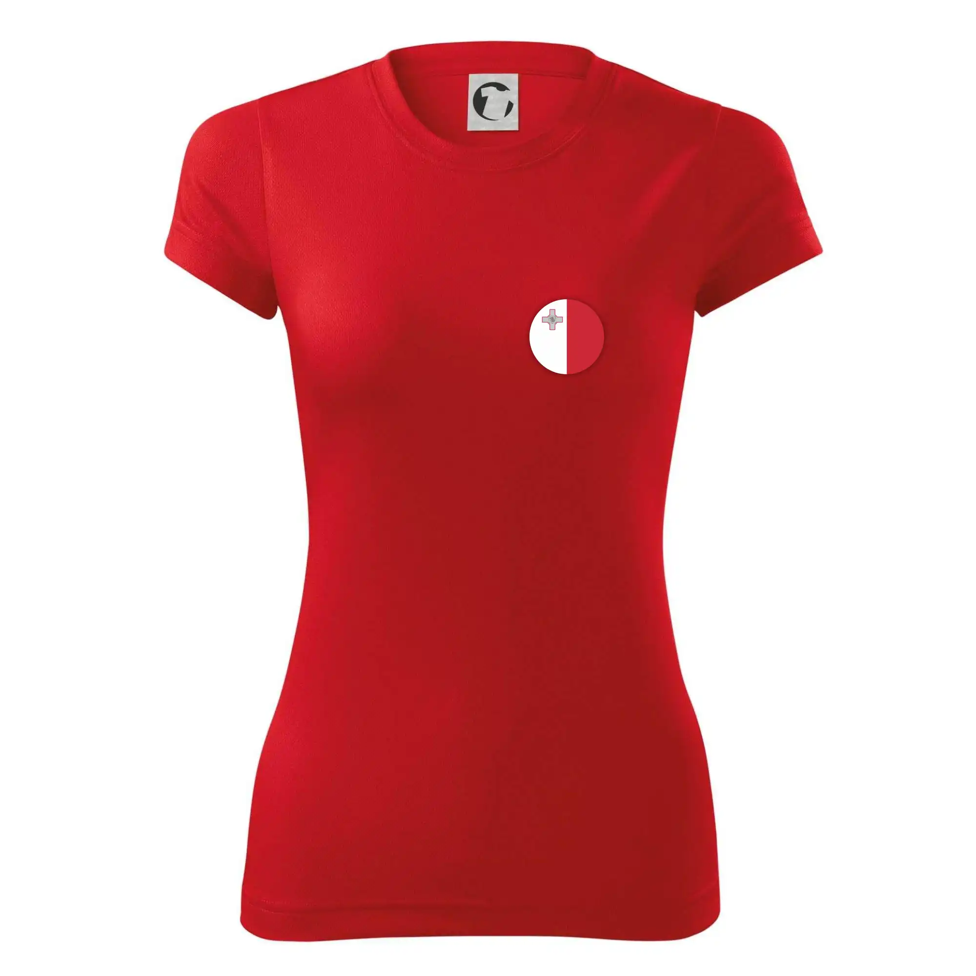 Vlajka Malta kulatá na prso