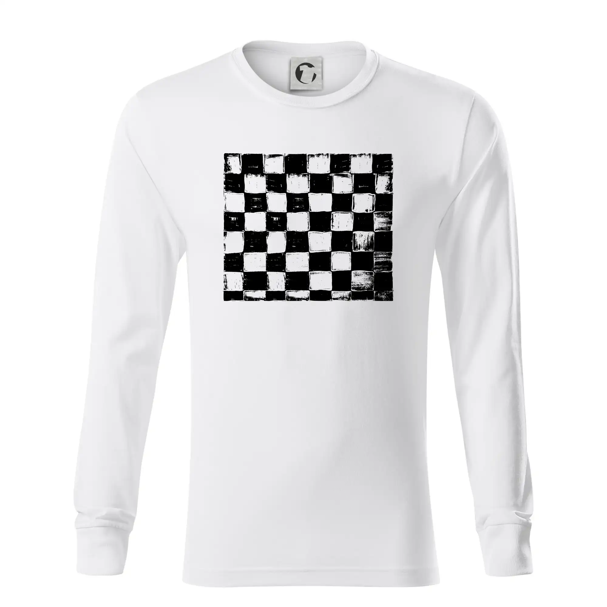 Šachovnice černá kreslená