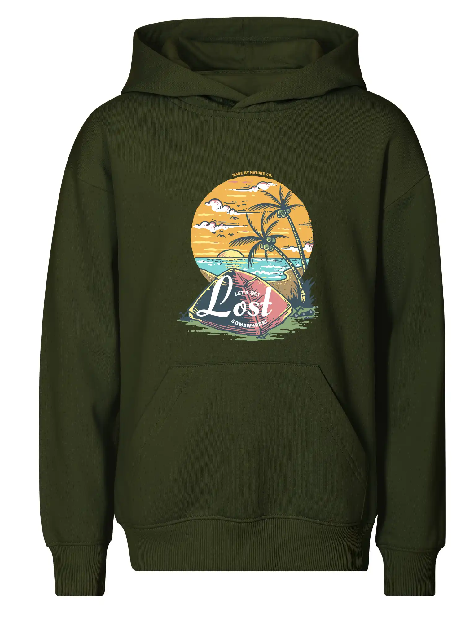 Beach camping get lost somewhere