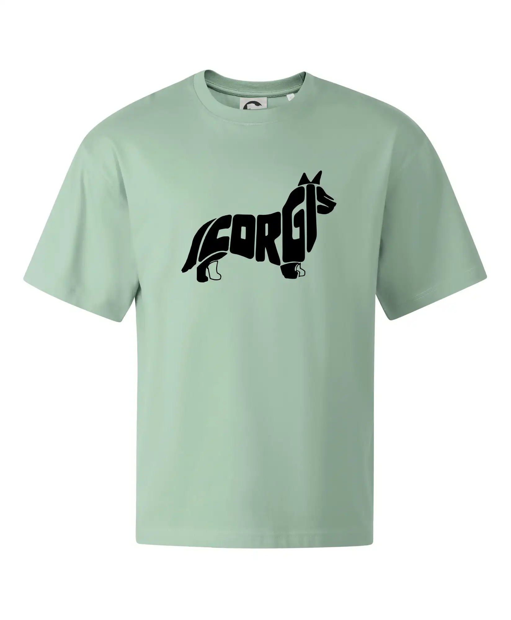 Corgi - nápis v těle
