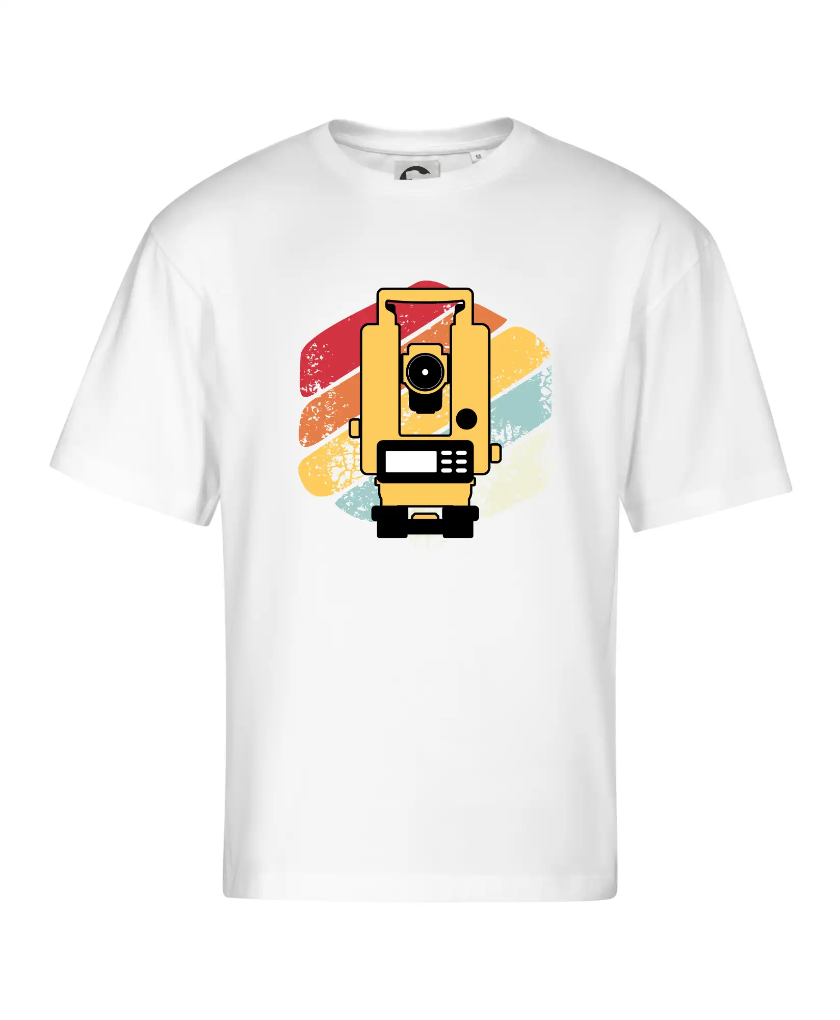Vtipné tričká do práce - Teodolit vintage - Stage unisex - OVERSIZE