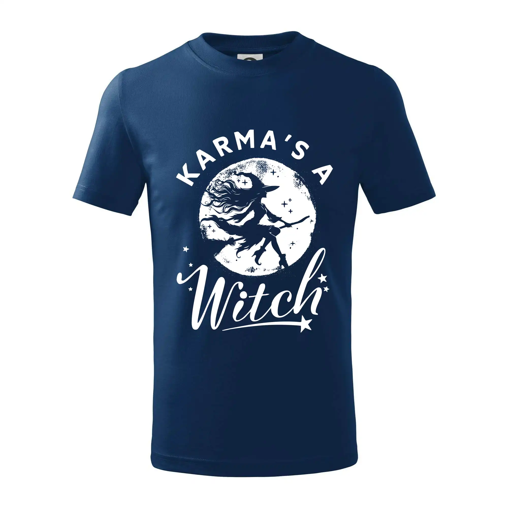 Grafické tričká - Karma's a Witch - bosorka - Tričko detské bavlnené