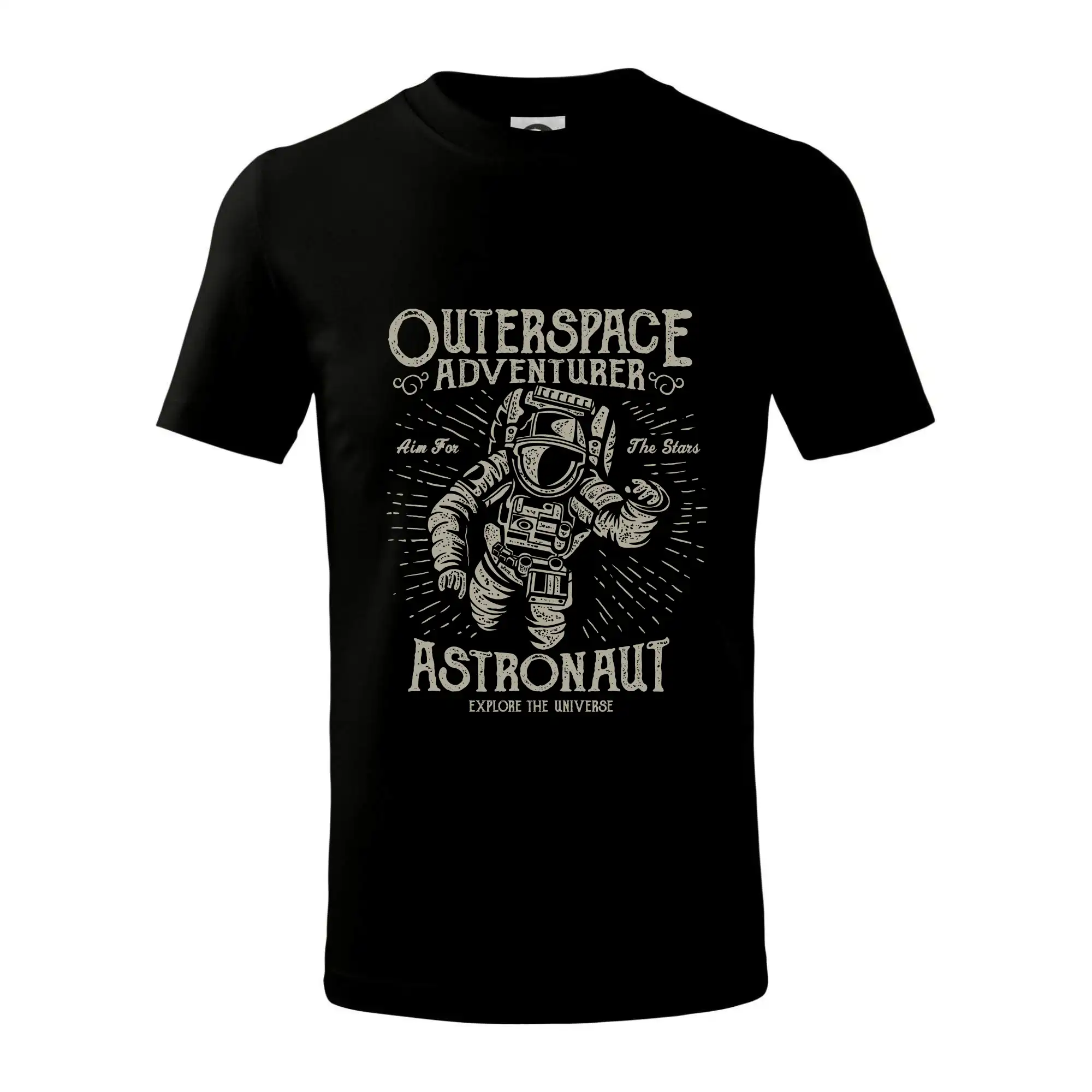 Vesmirne tričká - Astronaut outerspace - Tričko detské bavlnené