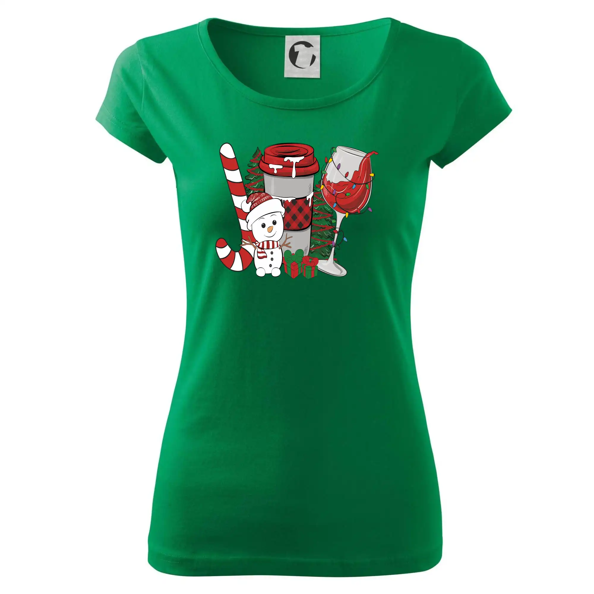 Vánoce, víno a sněhulák