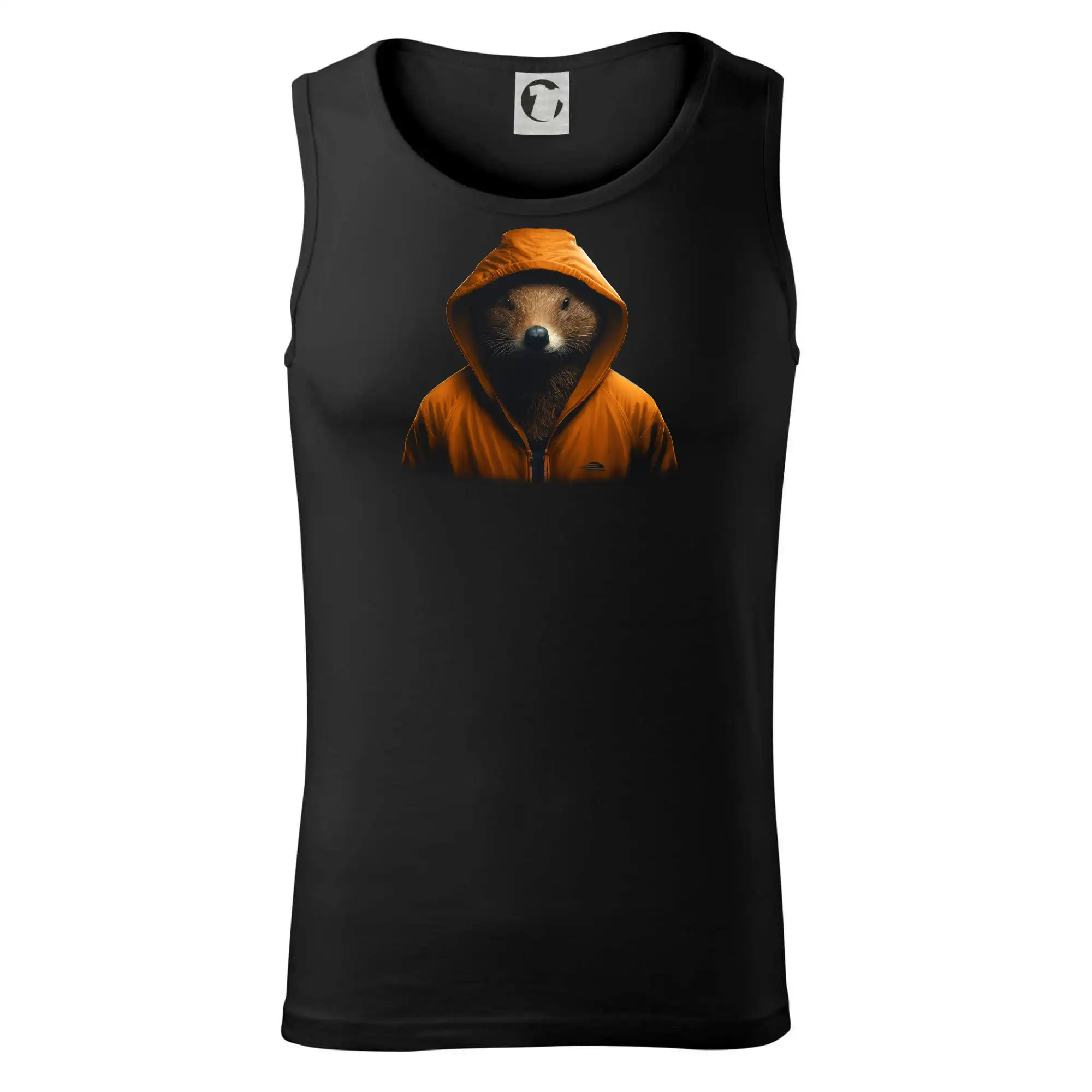 Tričká so zvieratami - Bobr v mikině - Tielko pánske Core