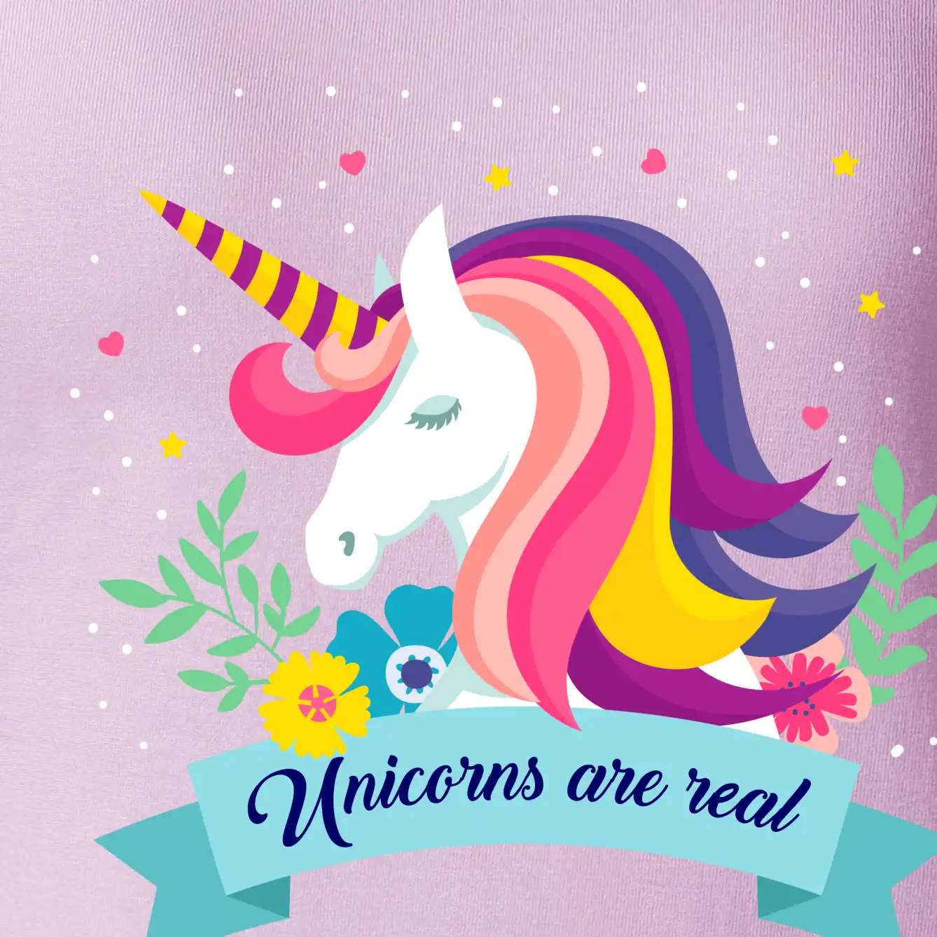 Unicorns are real duhový