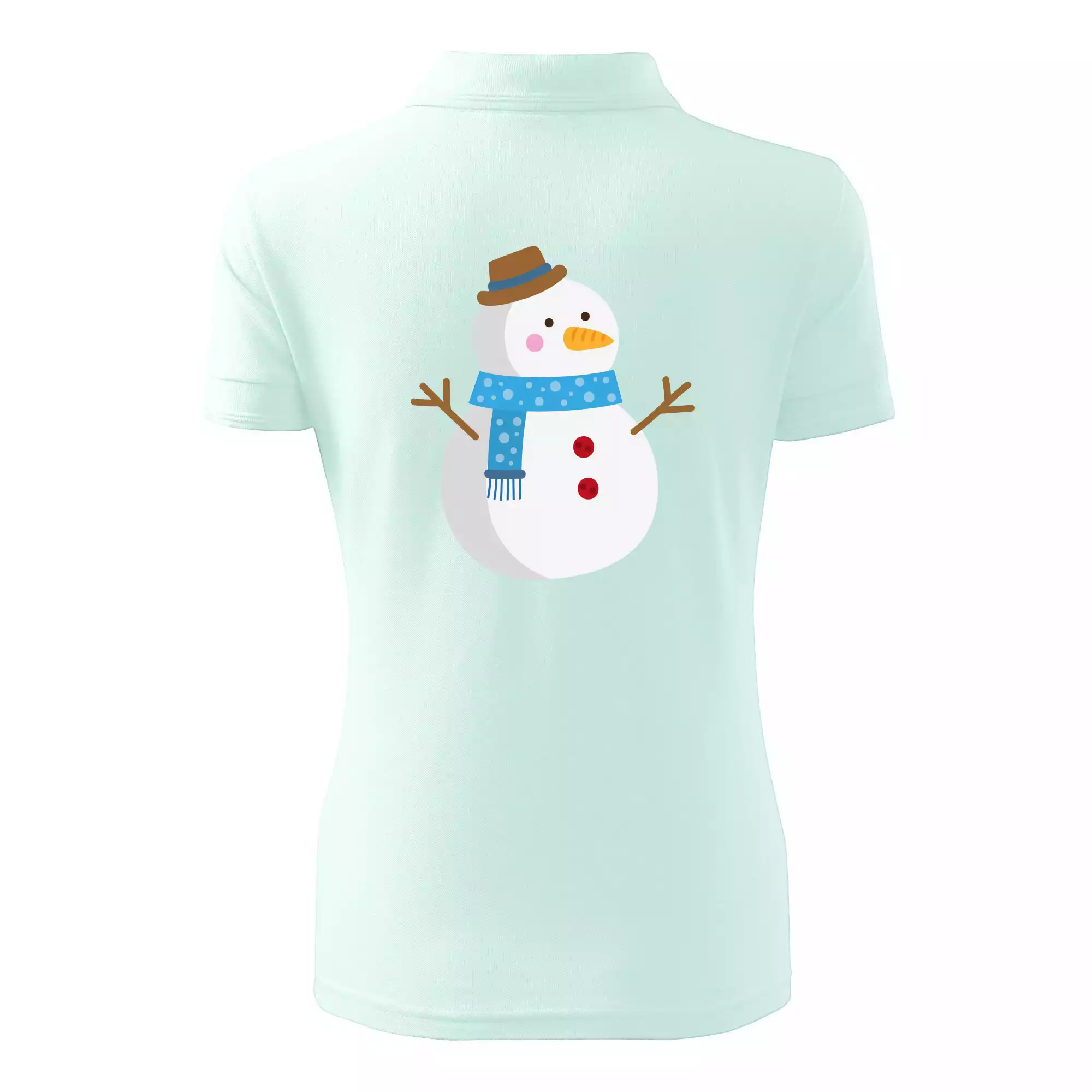 Sněhulák se šálou