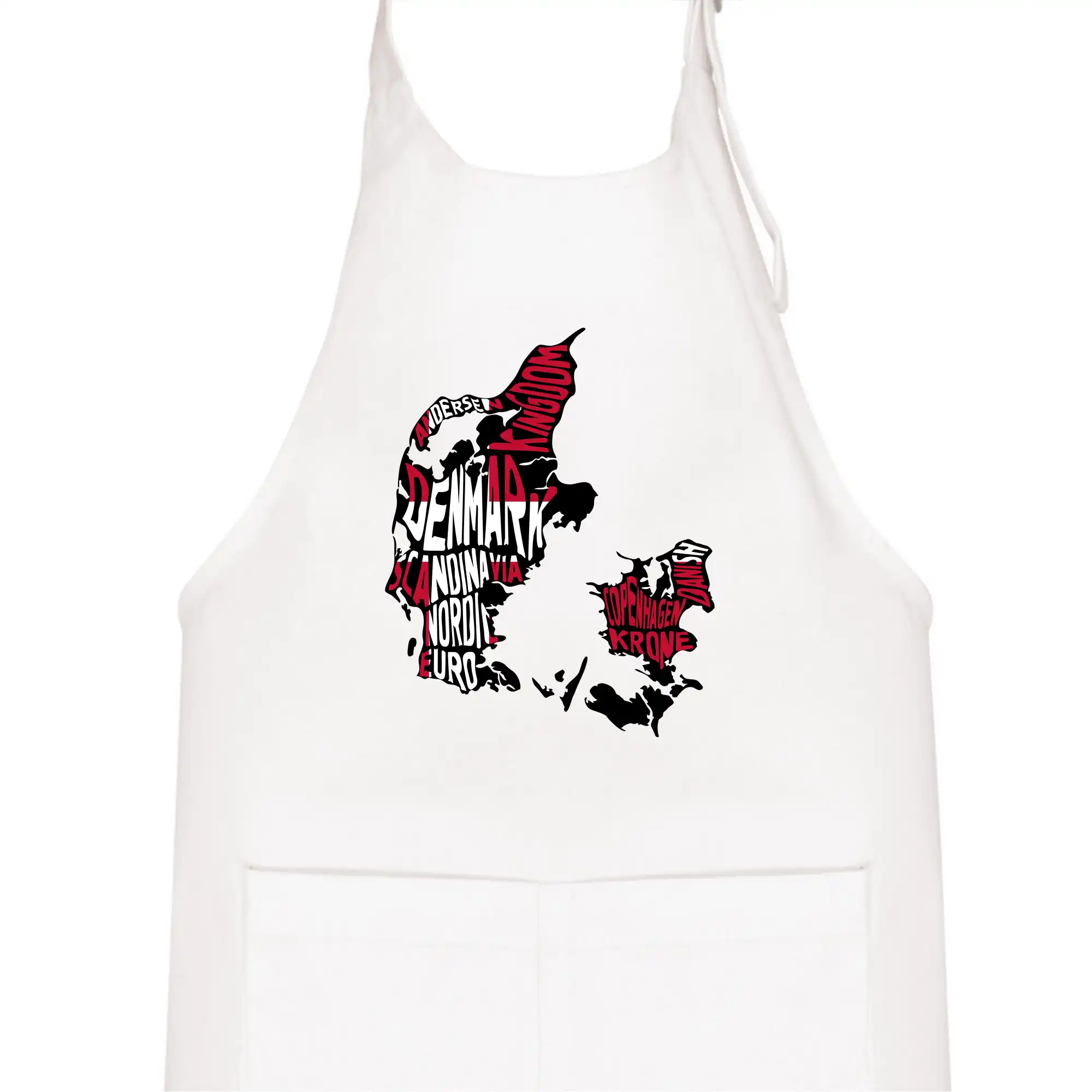 Mapy - názvy měst - Dánsko