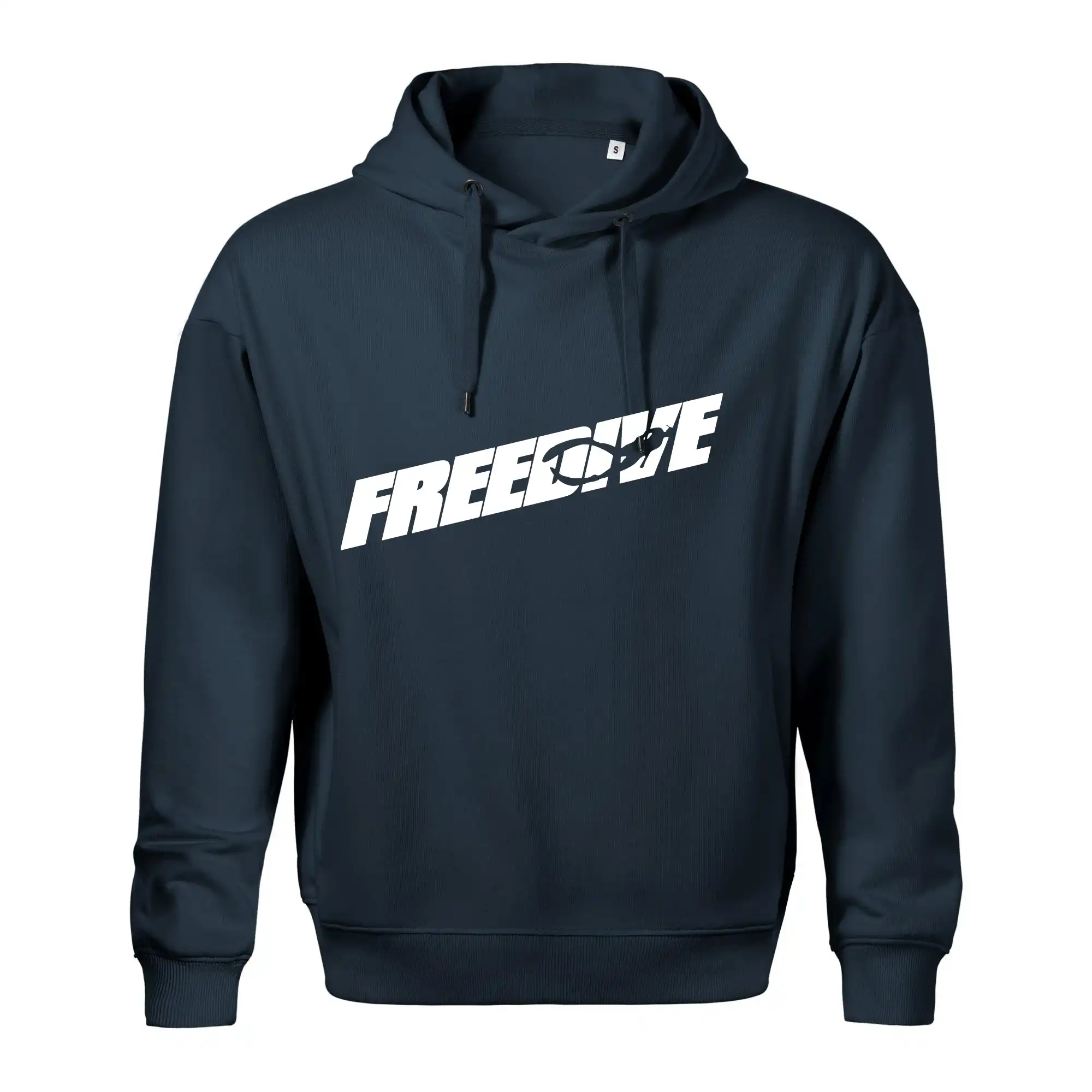 Freedive - nápis s potápěčem