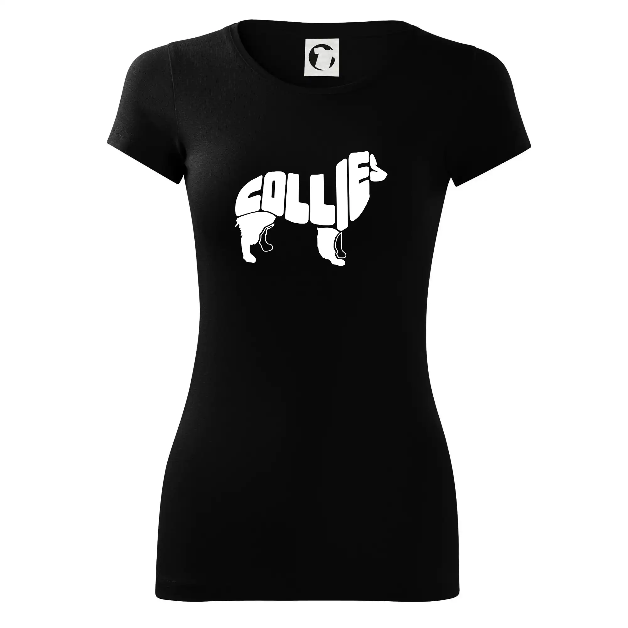 Border kolie písmo v těle