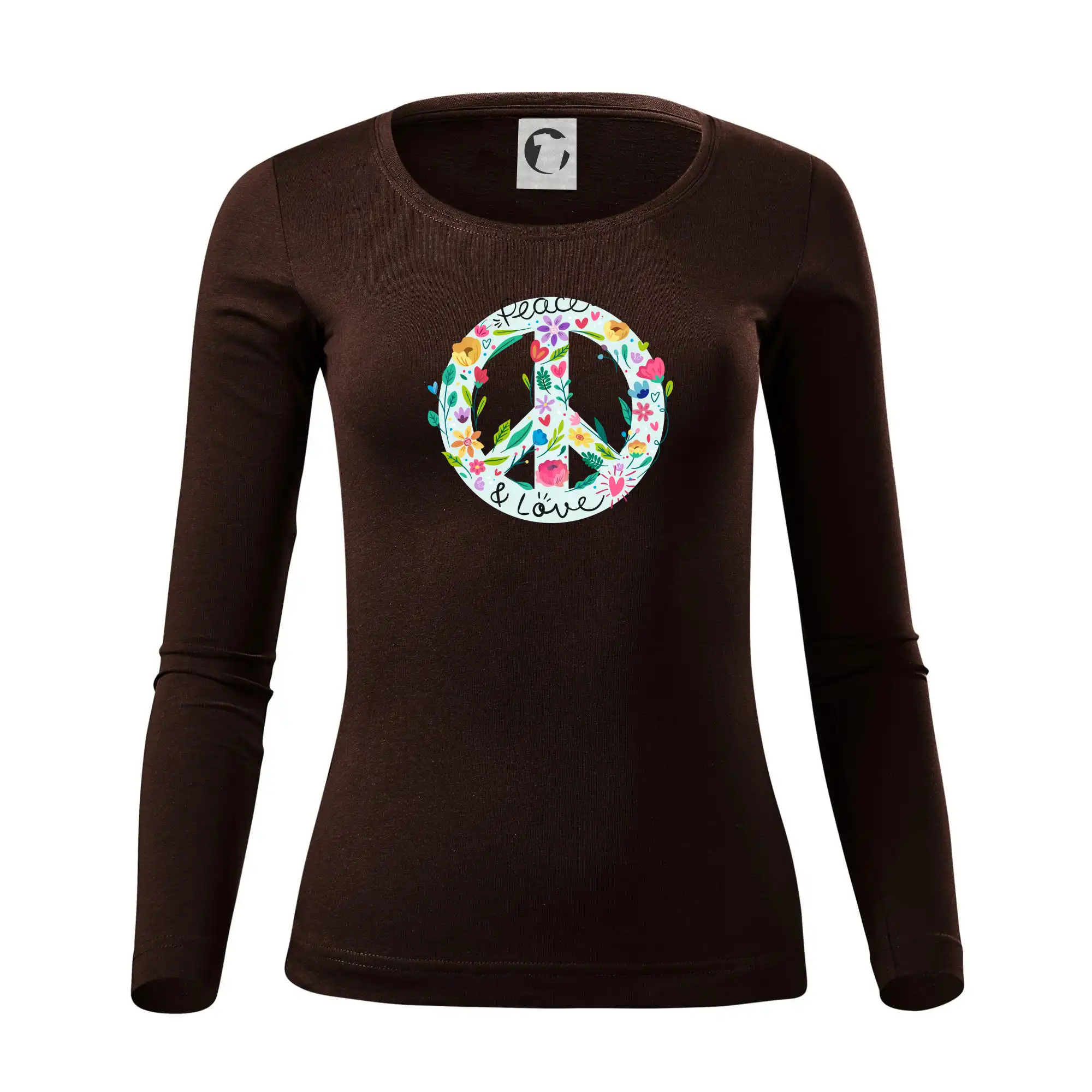Peace and love symbol