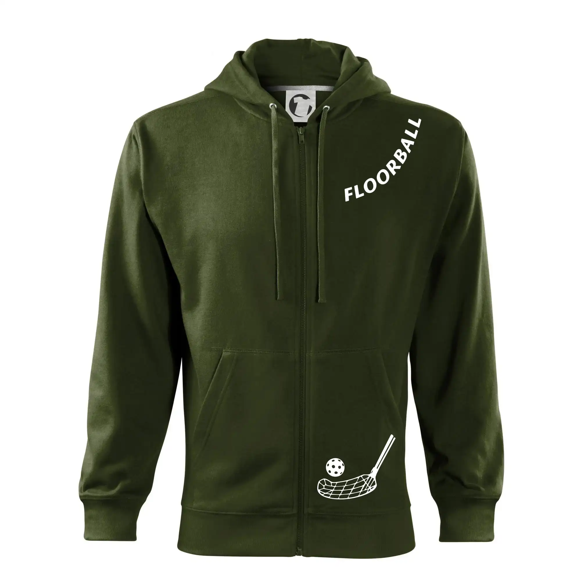 Floorball nápis šikmo