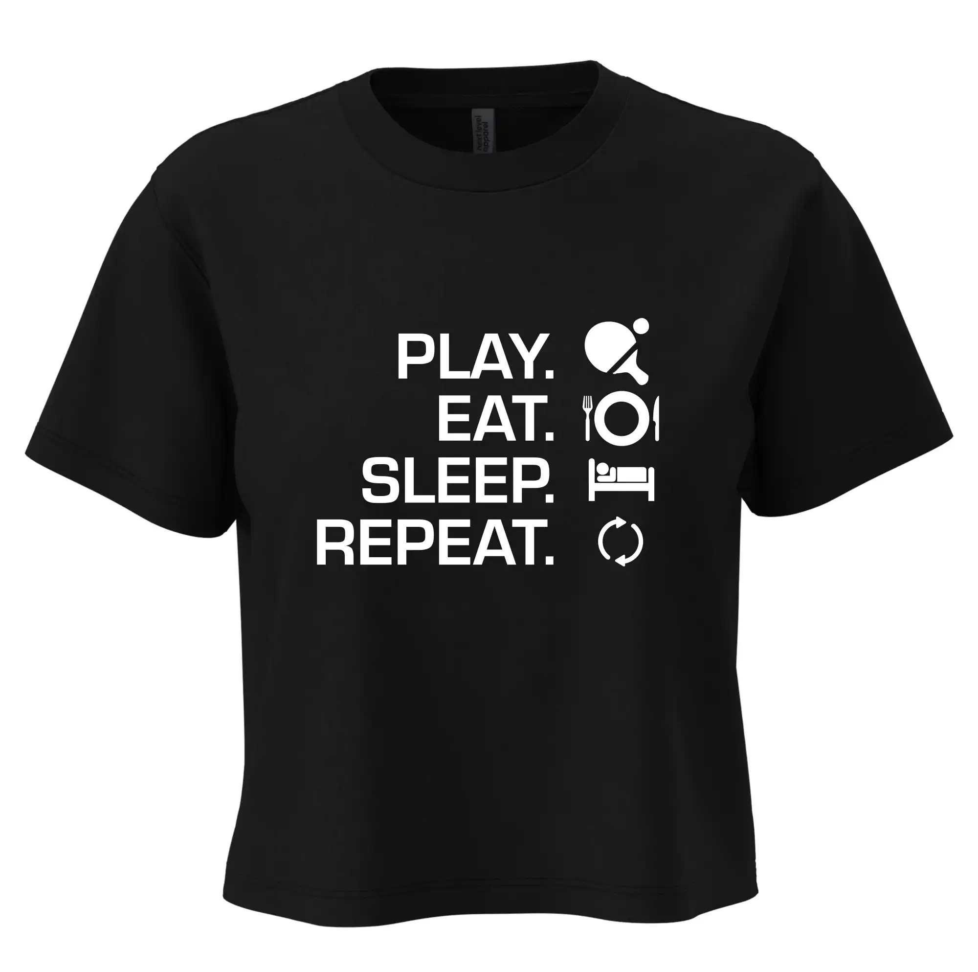 Stolní tenis - eat sleep