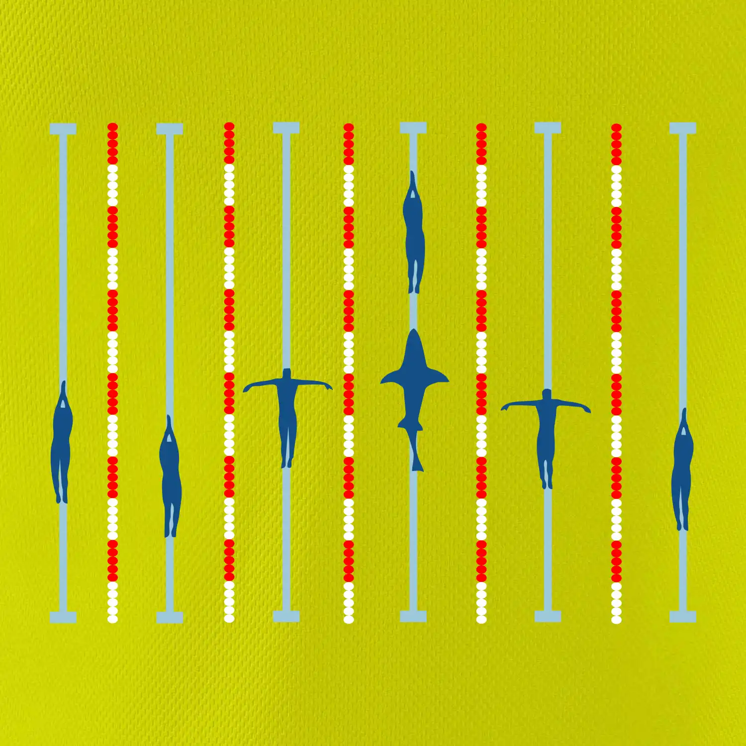 Plavecký bazén žralok