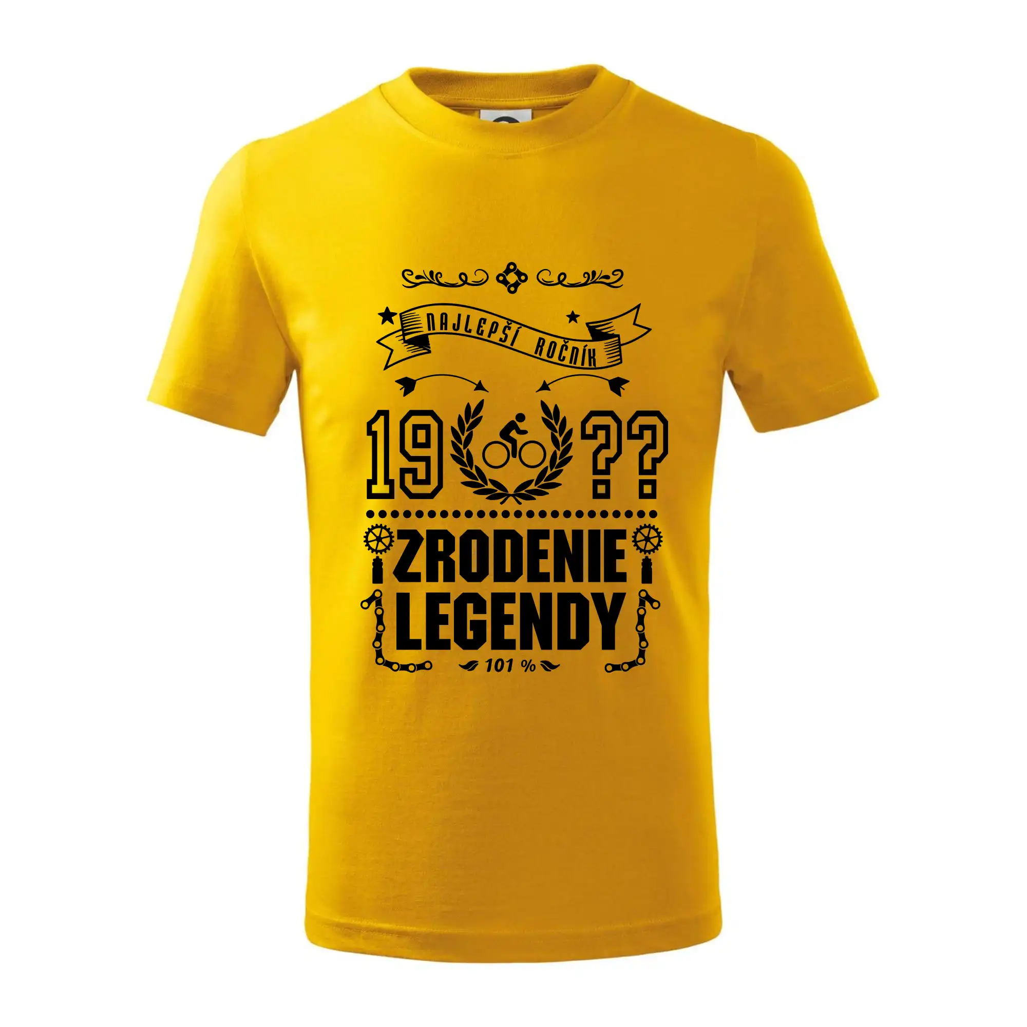 Trička Zrodenie legendy - Zrodenie legendy - pre cyklistu - Tričko detské bavlnené