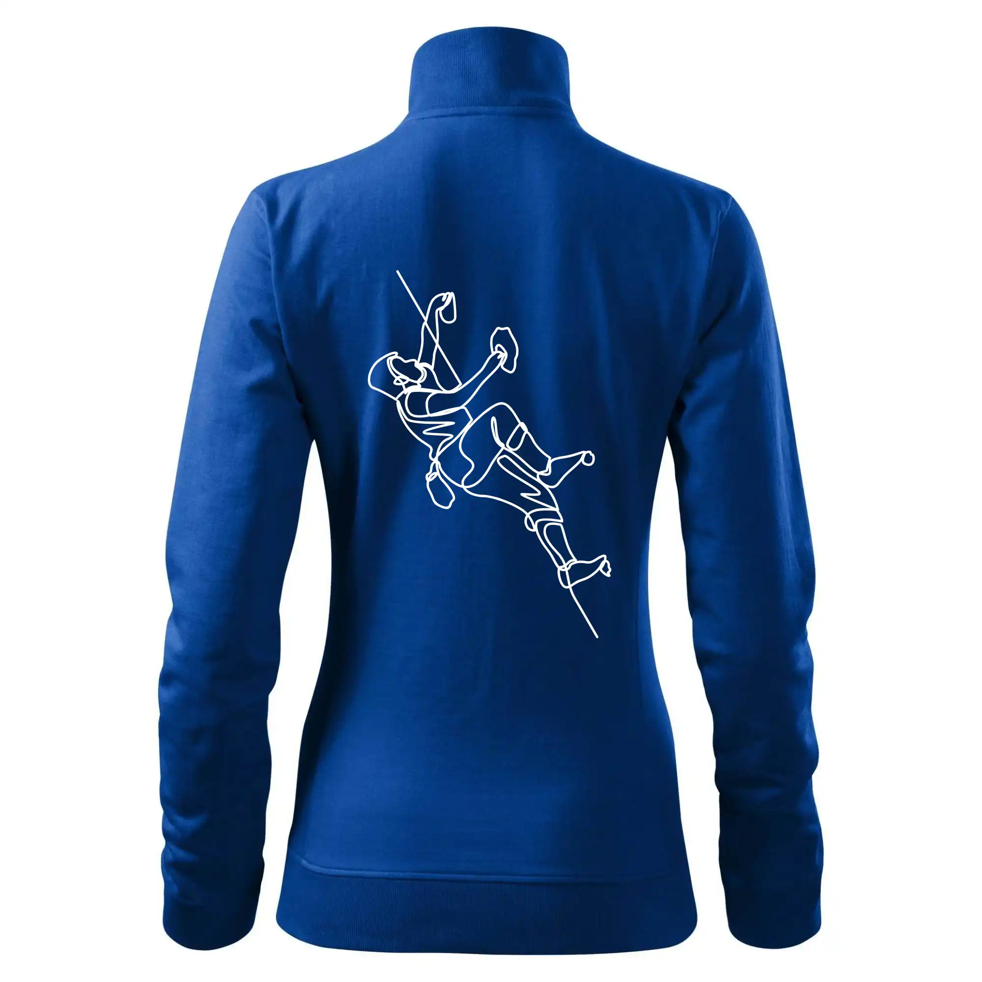 Lezecká stěna jedním tahem