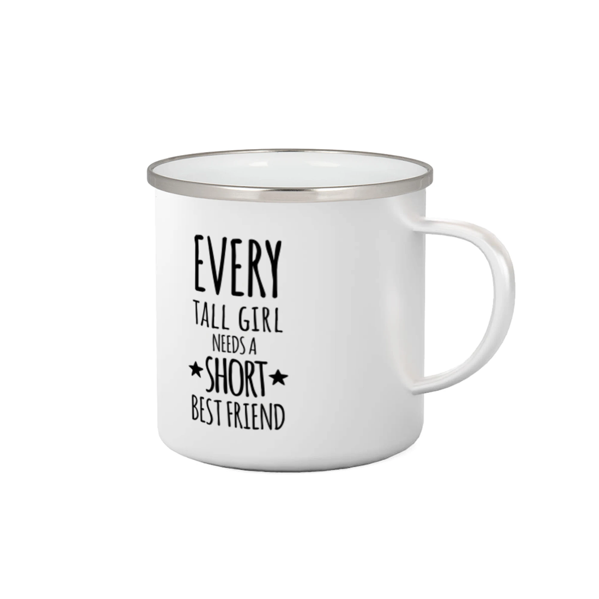 Tričká na párty - Every tall girl needs a short best friend - Plecháčik