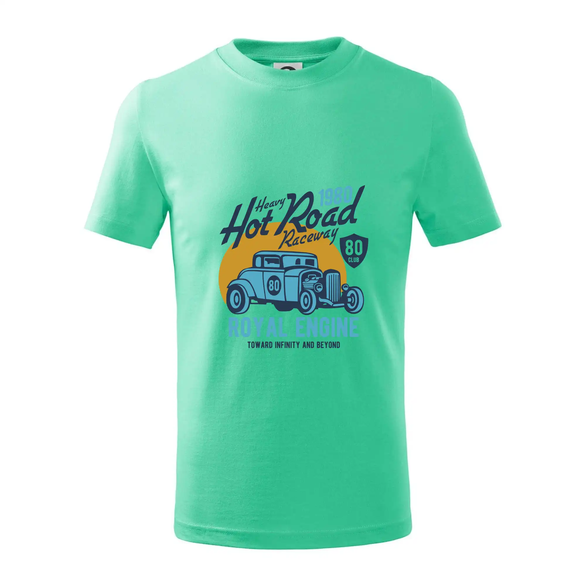Auto tričká - Heavy Hot Road - Tričko detské bavlnené