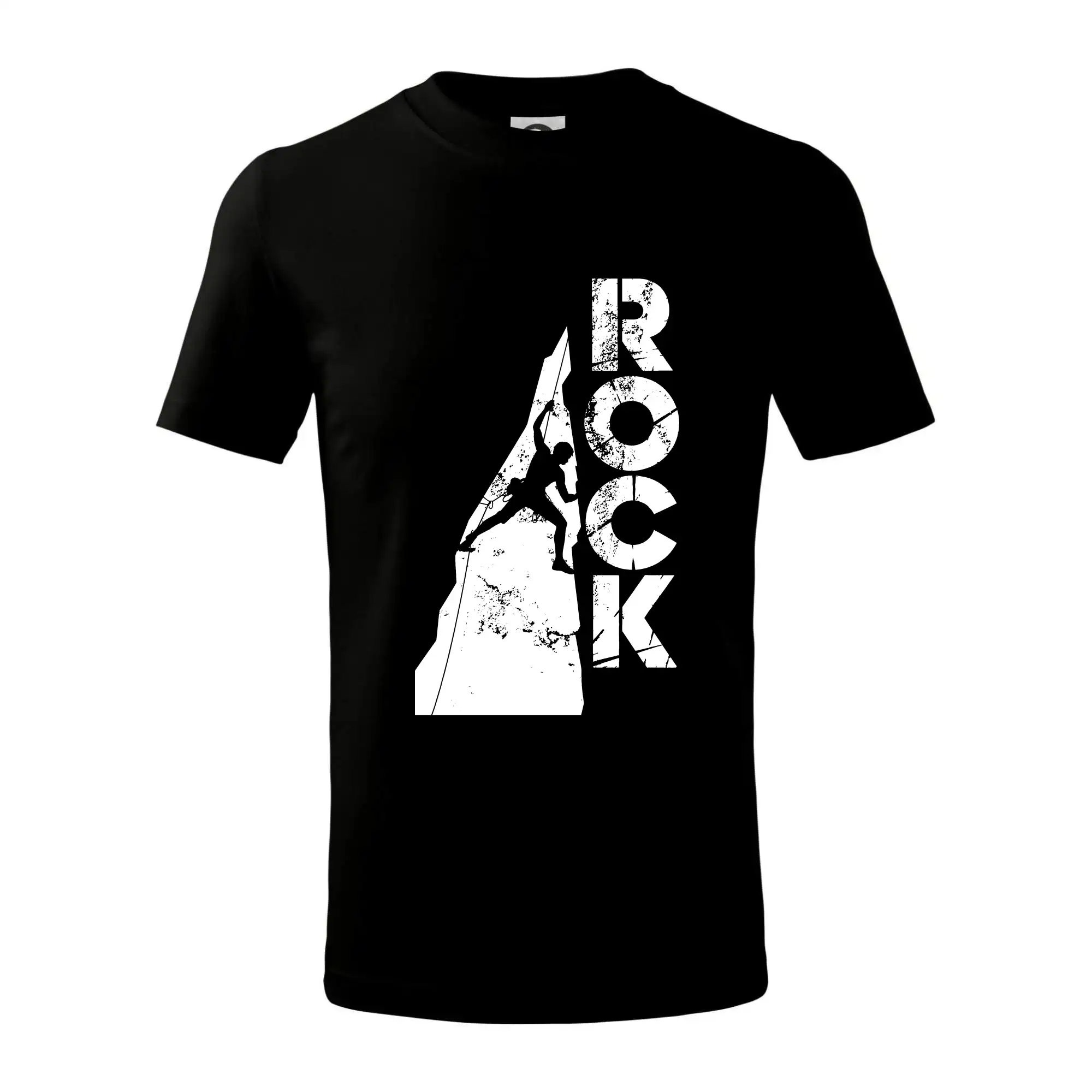 Trička pro horolezcov - Rock - biela skala - Tričko detské bavlnené