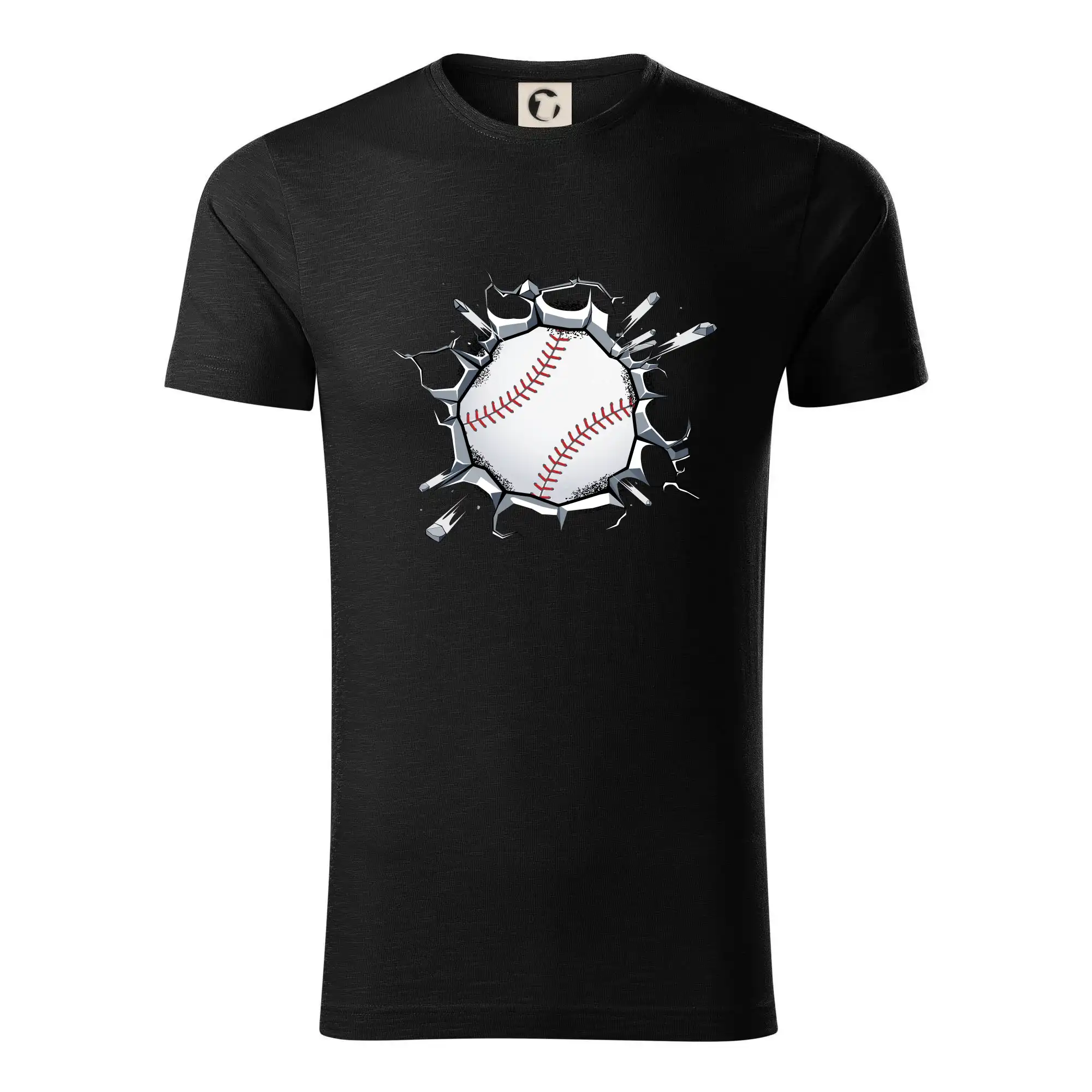 Tričká baseball - Baseball lopta v triku - Tričko z organickej bavlny