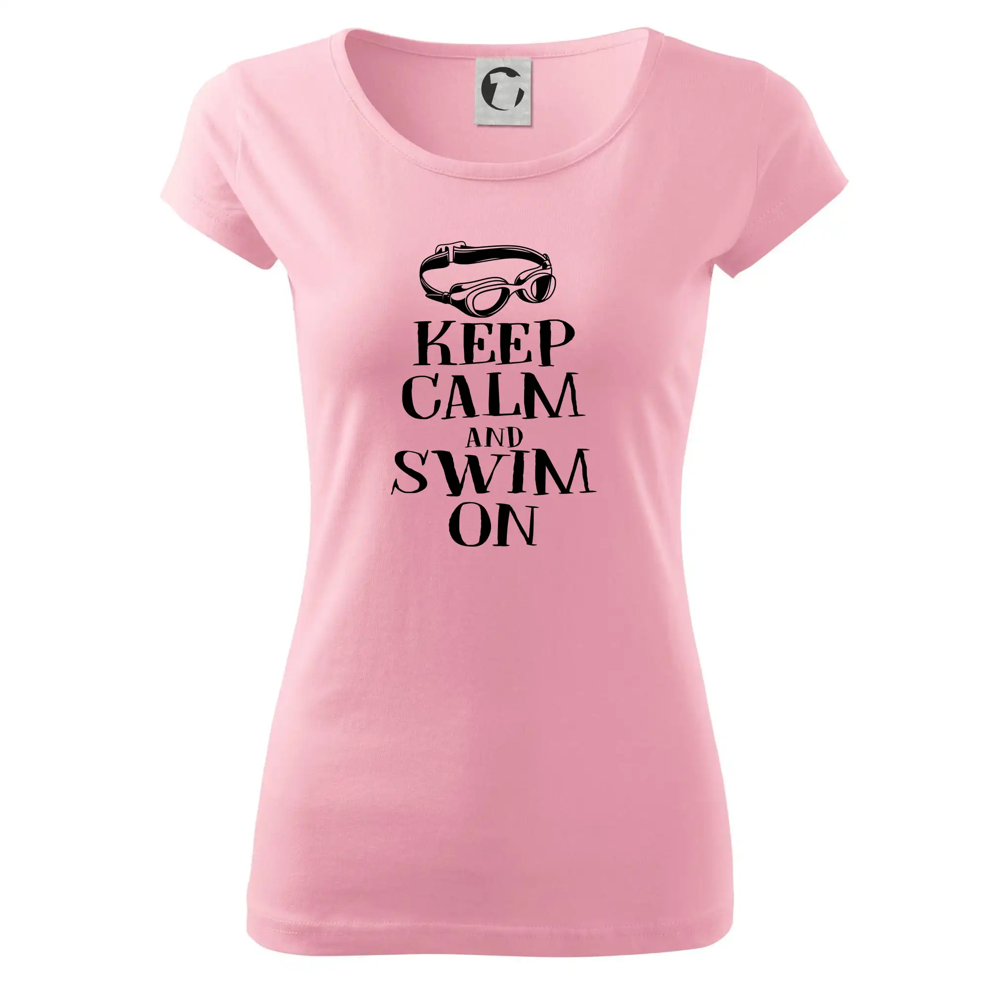 Keep calm and swim on