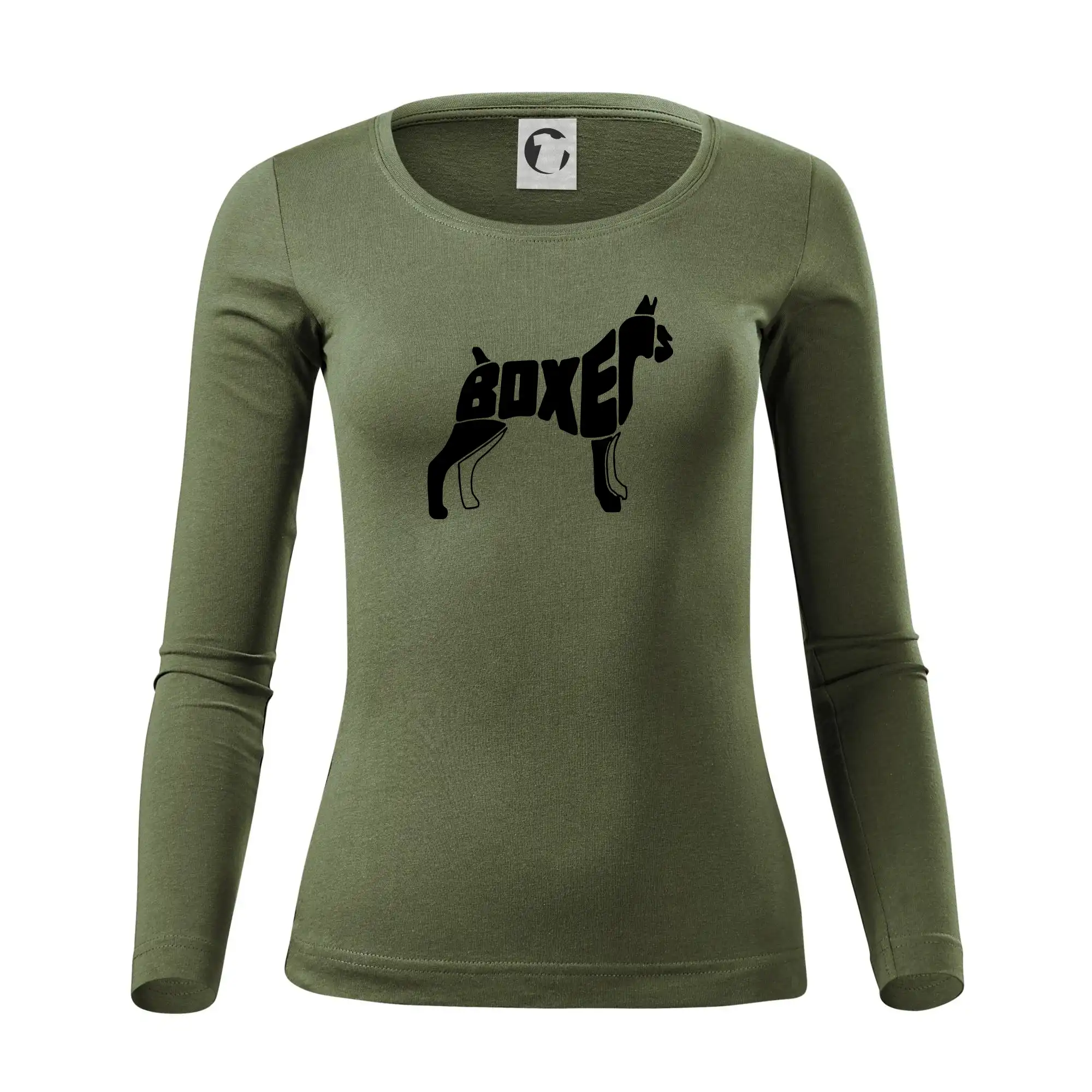 Boxer nápis v těle