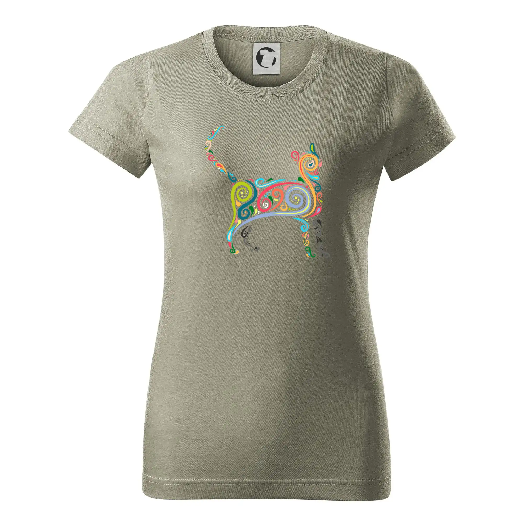 Kočka barevné křivky