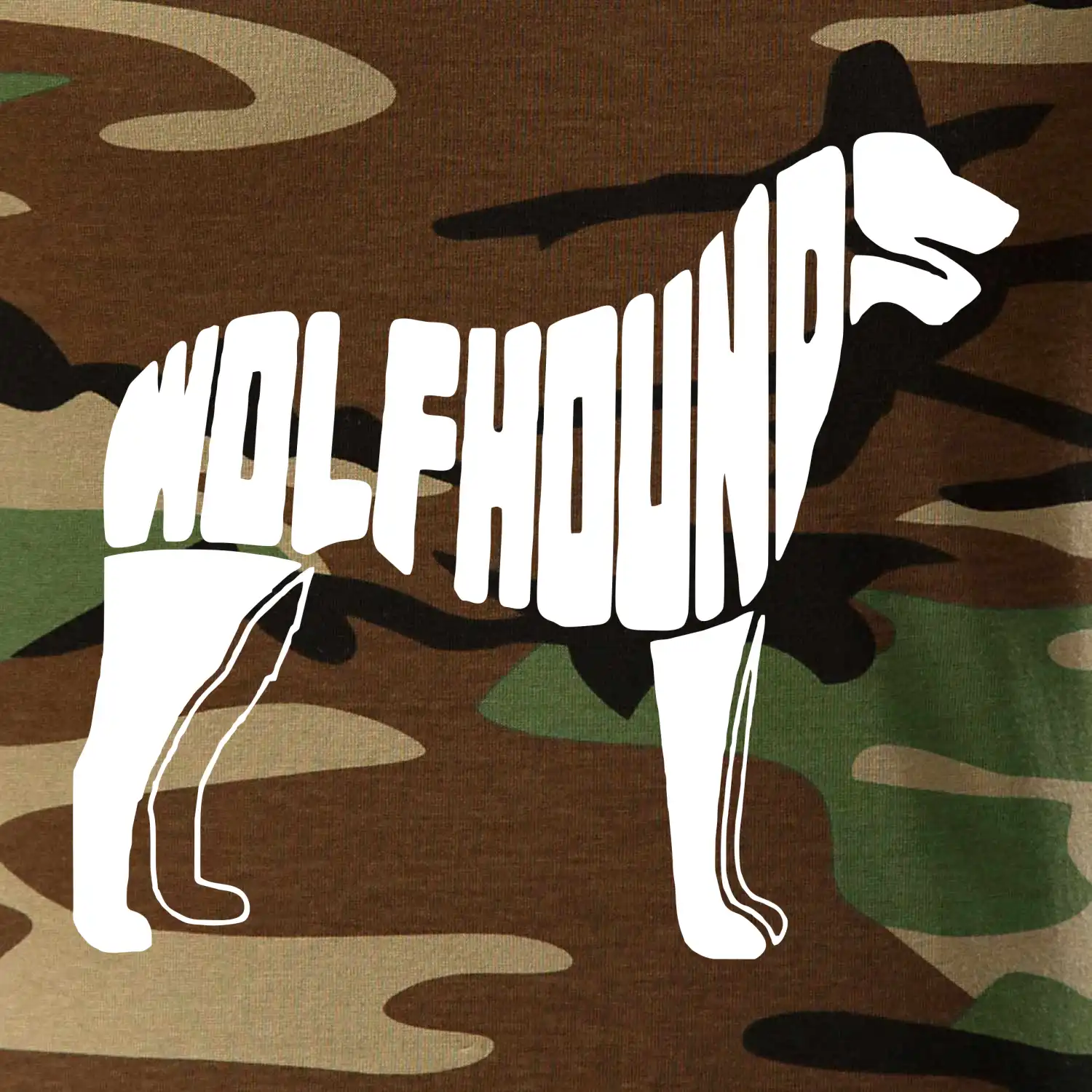 Vlkodav nápis v těle