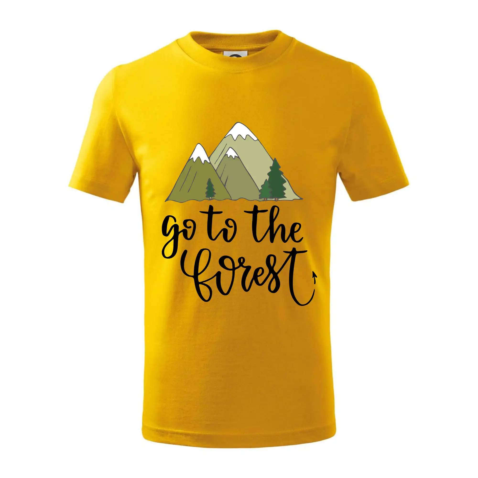 Trička pre cestovateľov - Go to the forest - Tričko detské bavlnené