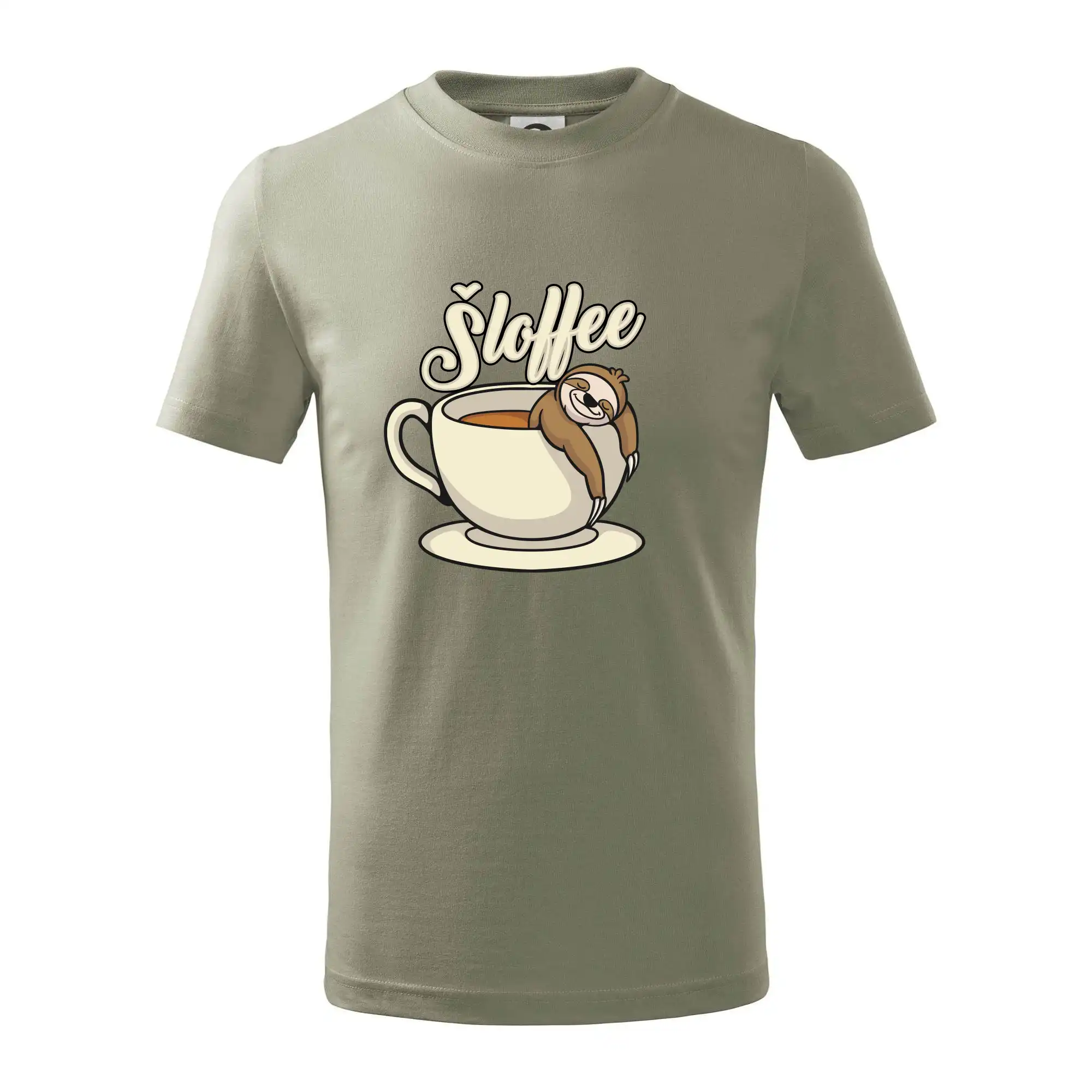 Motívy pre baristu a milovníkov kávy - Šloffee - káva - Tričko detské bavlnené