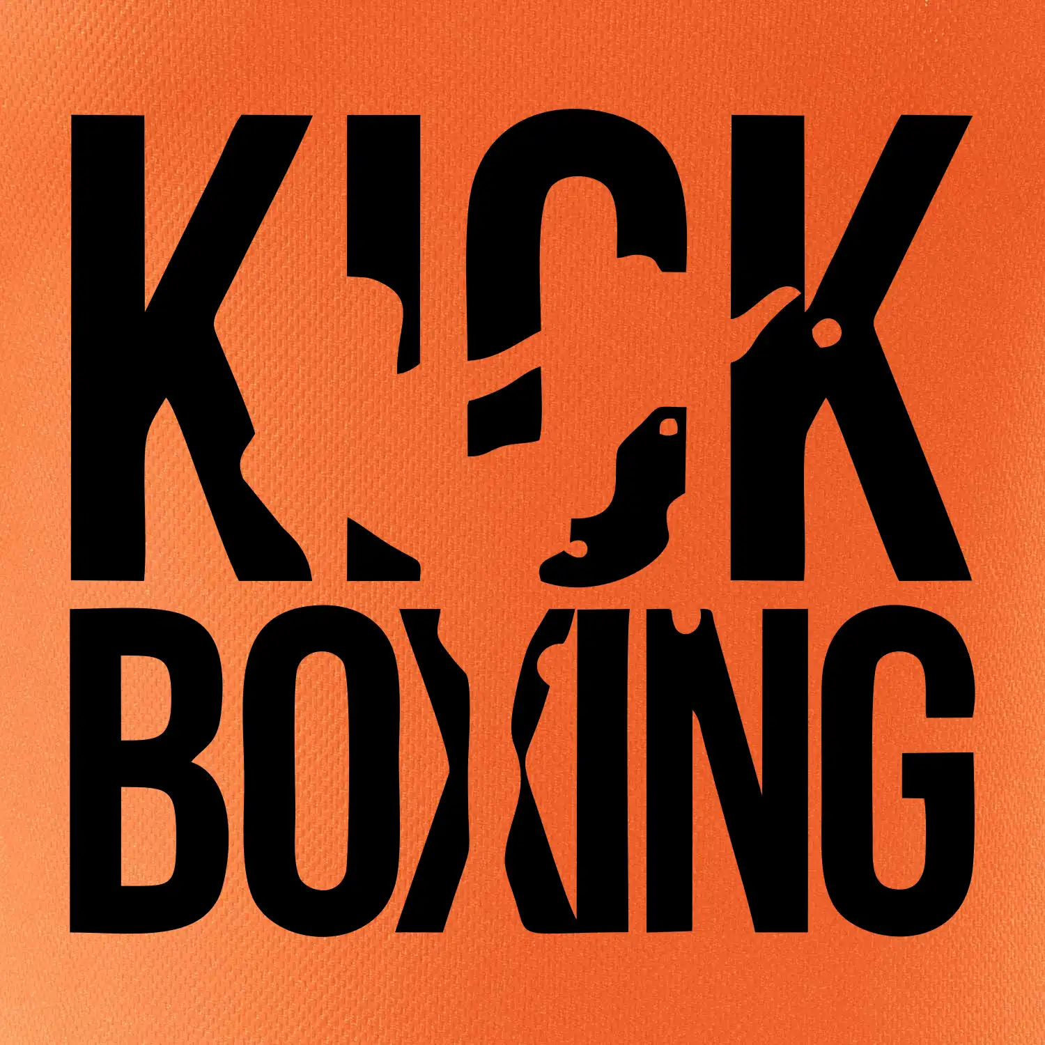 Nápis Kick Boxing