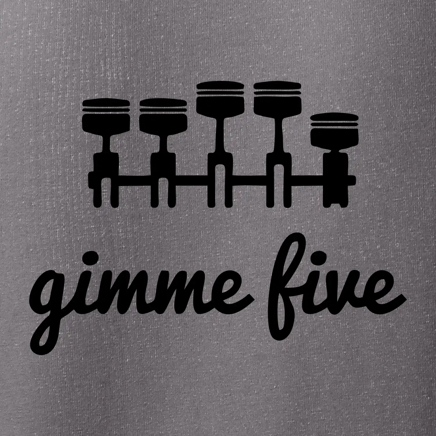 Gimme five - dej mě pět - pětiválec