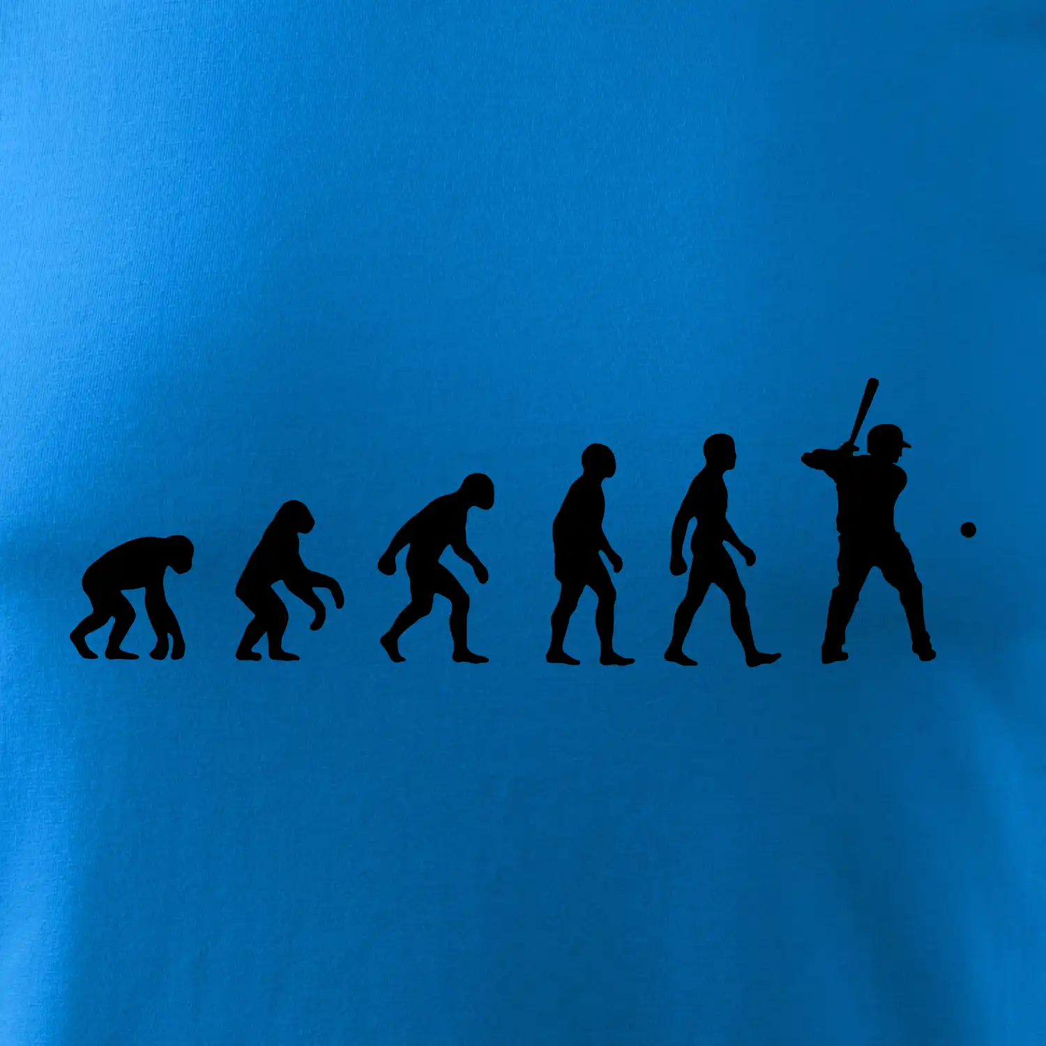 Evoluce baseball pálkař nápřah + míček