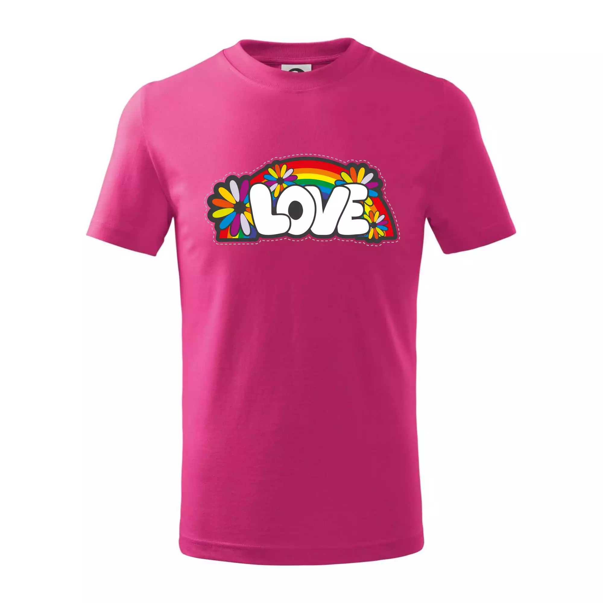 Love s duhou v pozadí