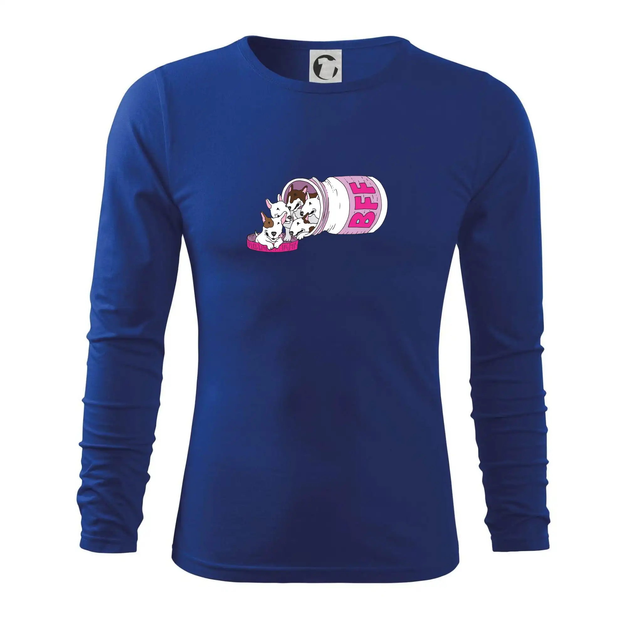 Bullterrier Friends Forever růžové (Pecka design)