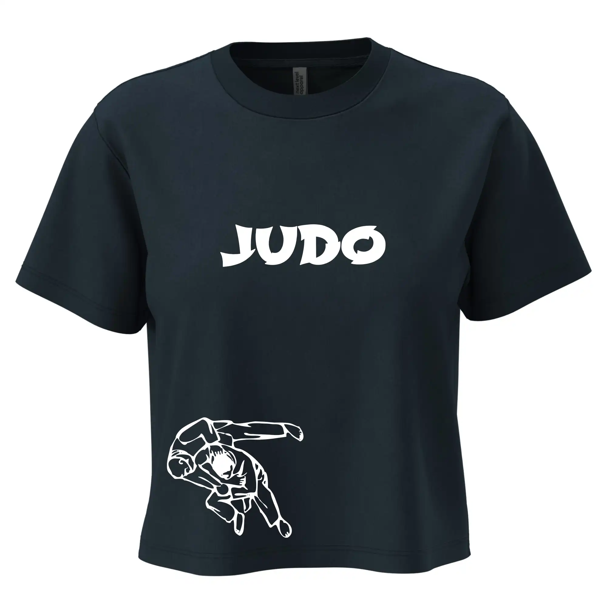Judo nápis + postavy