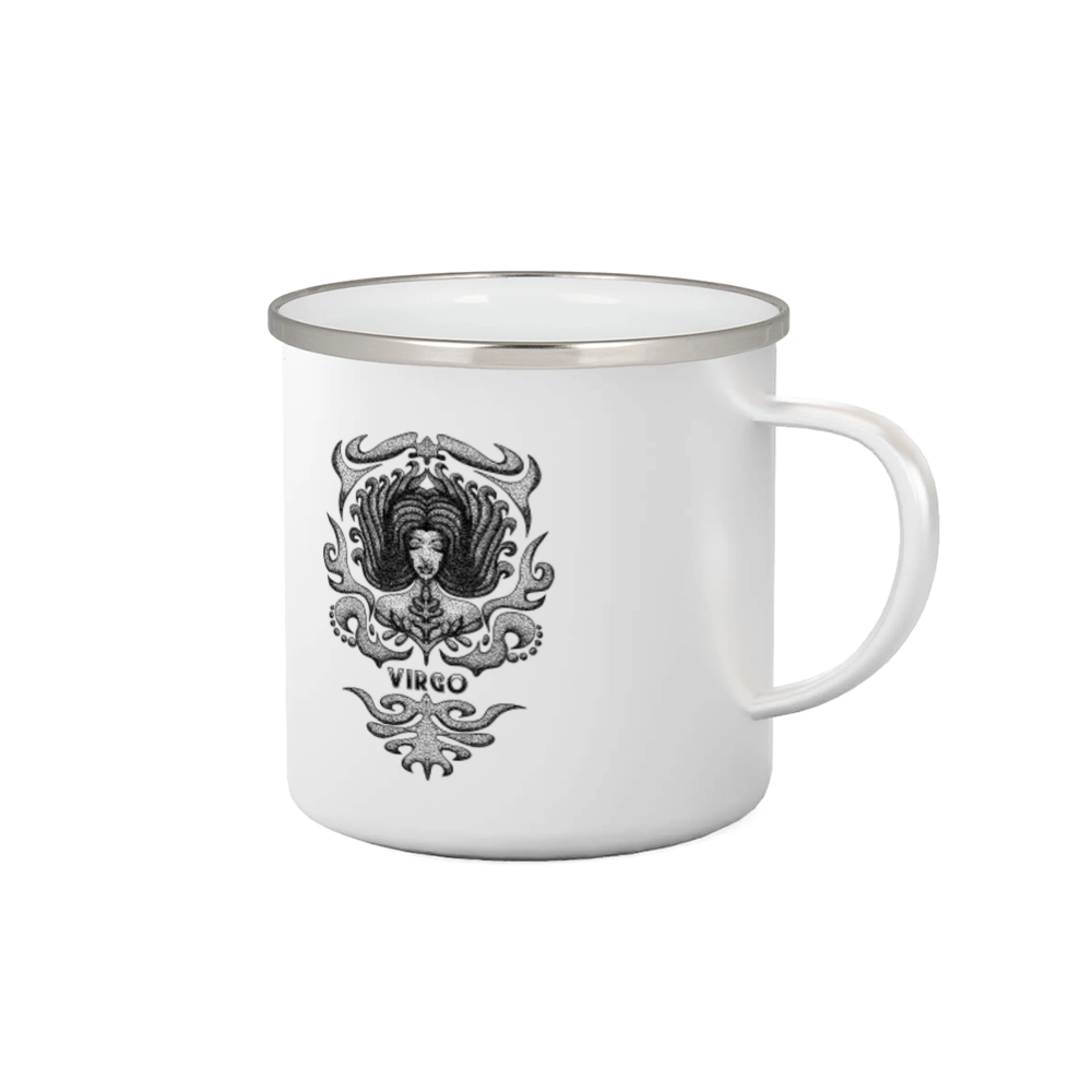 Tričká panna - Virgo - vintage - Plecháčik