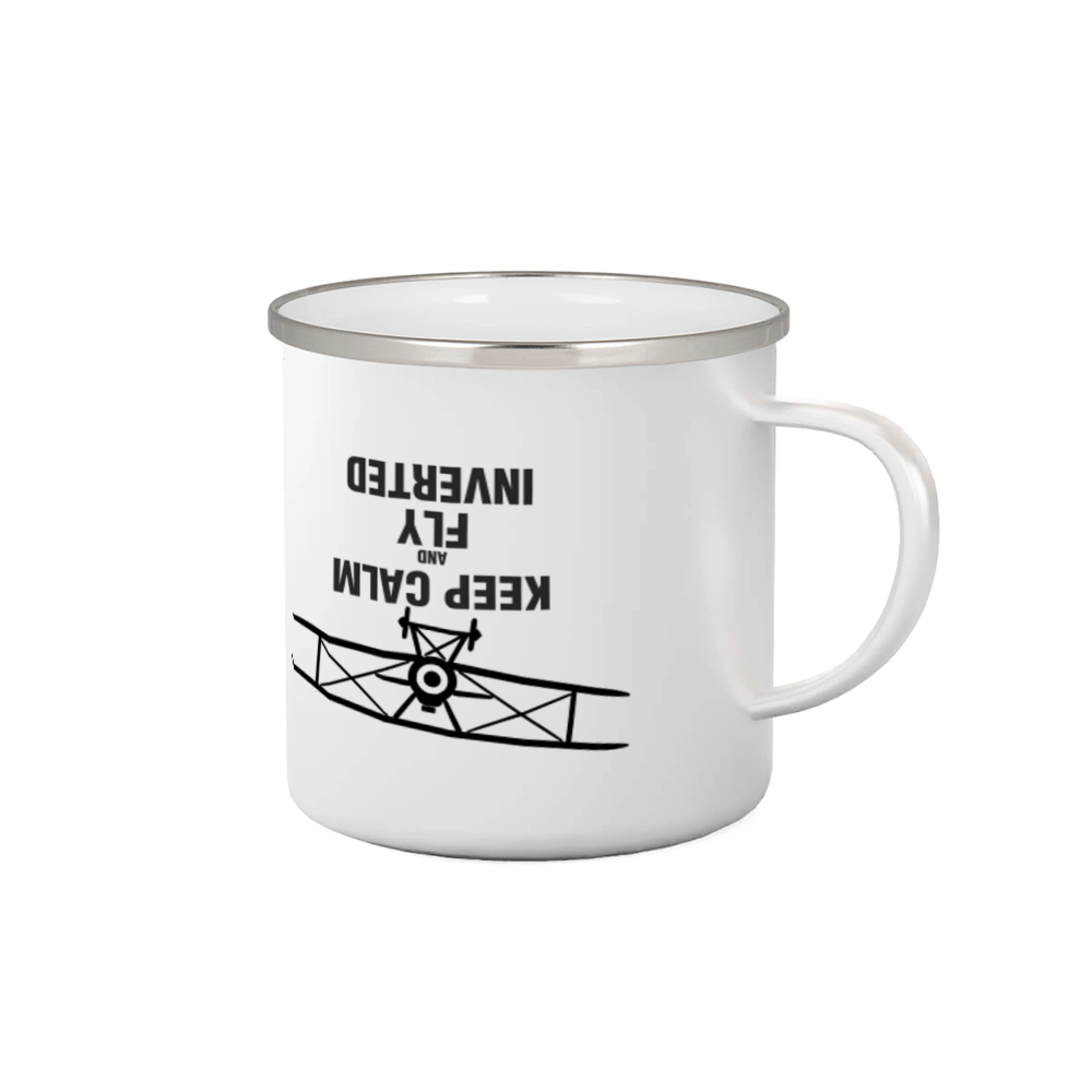 Tričká pre modelára - Keep Calm and Fly Inverted - Plecháčik