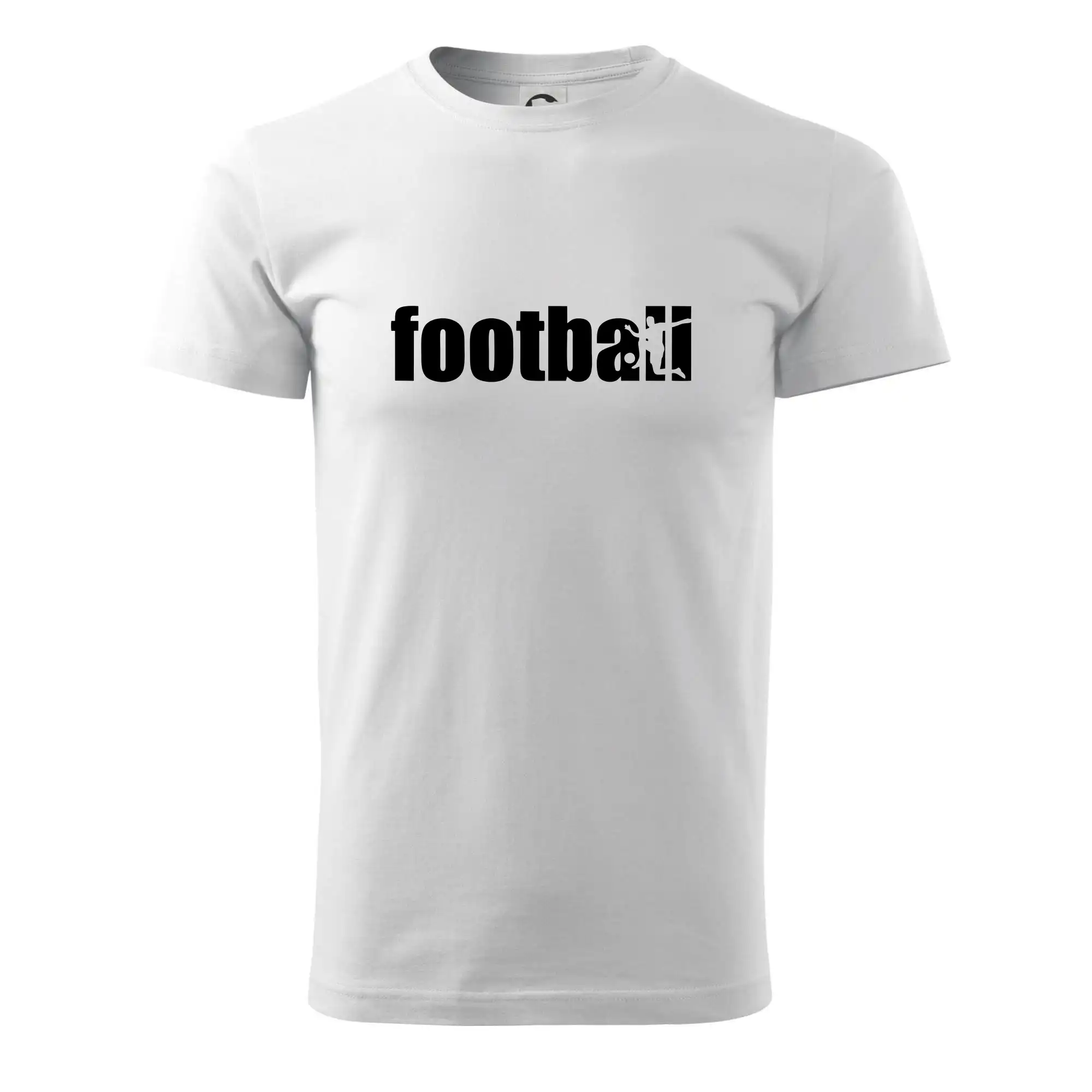 Tričká pre futbalistov - Football nápis - Pánske tričko nižšej gramáže